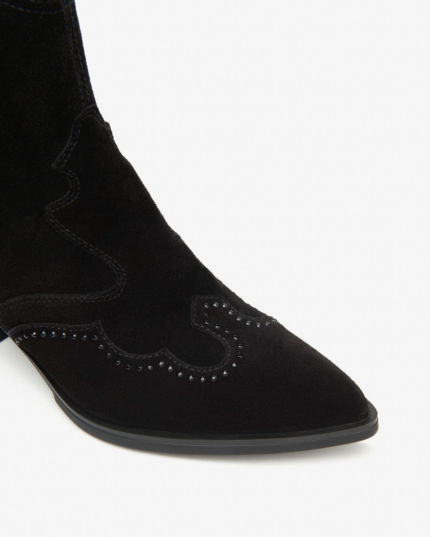 Nero Giardini Black Cowboy Boot I513912D