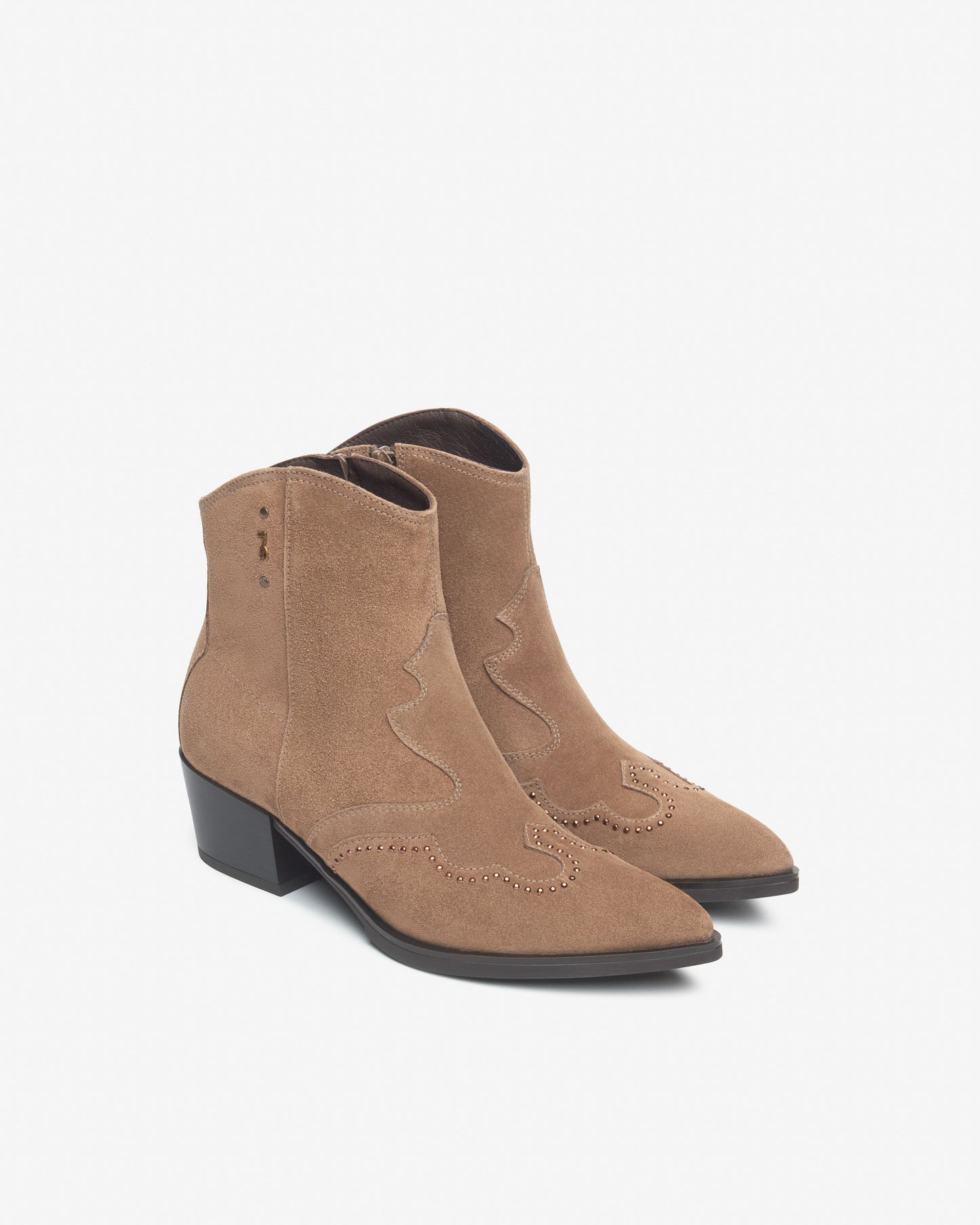 Nero Giardini Beige Cowboy Boot I513912D