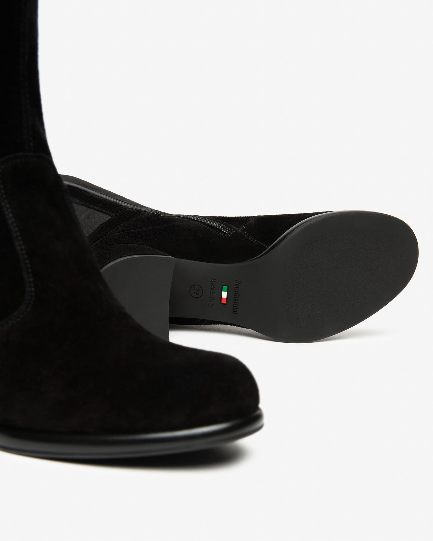 Nero Giardini Black Long Boots I514313D