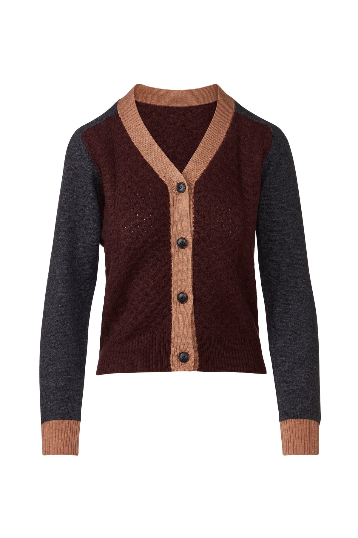 Kinross Mixed Stitch Cardigan IF6C-316