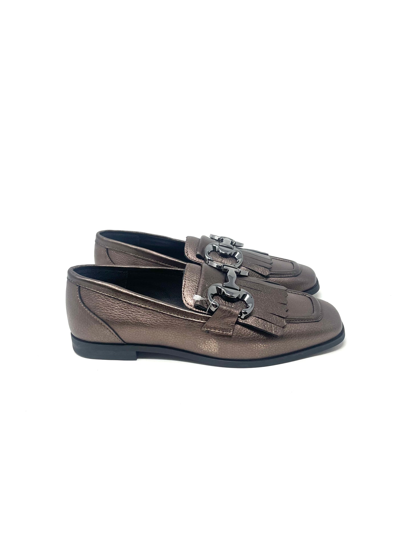 Alpe Metallic Loafers