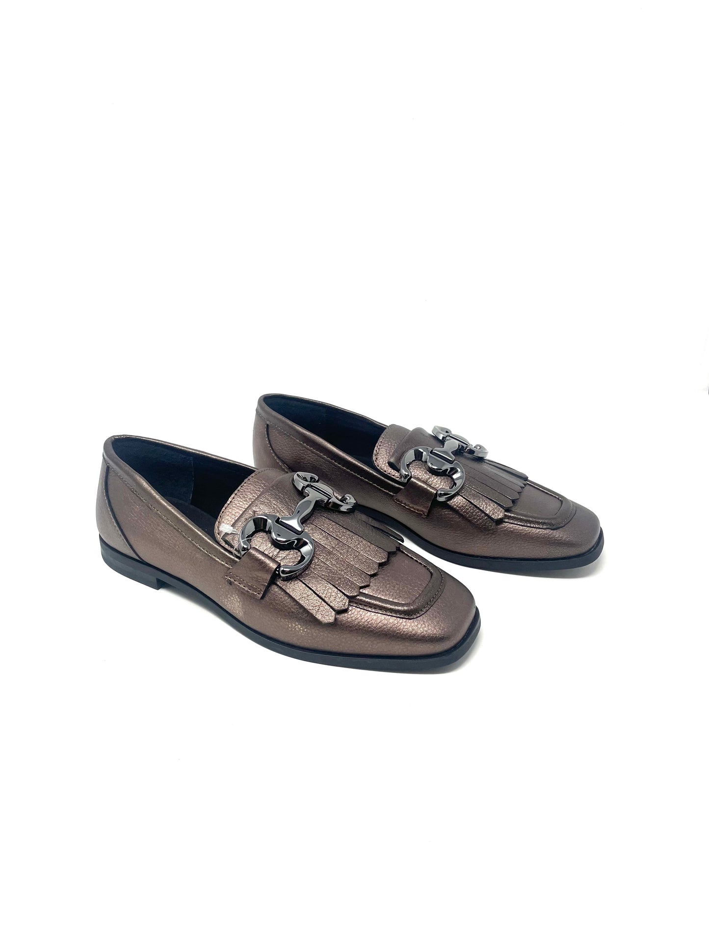 Alpe Metallic Loafers