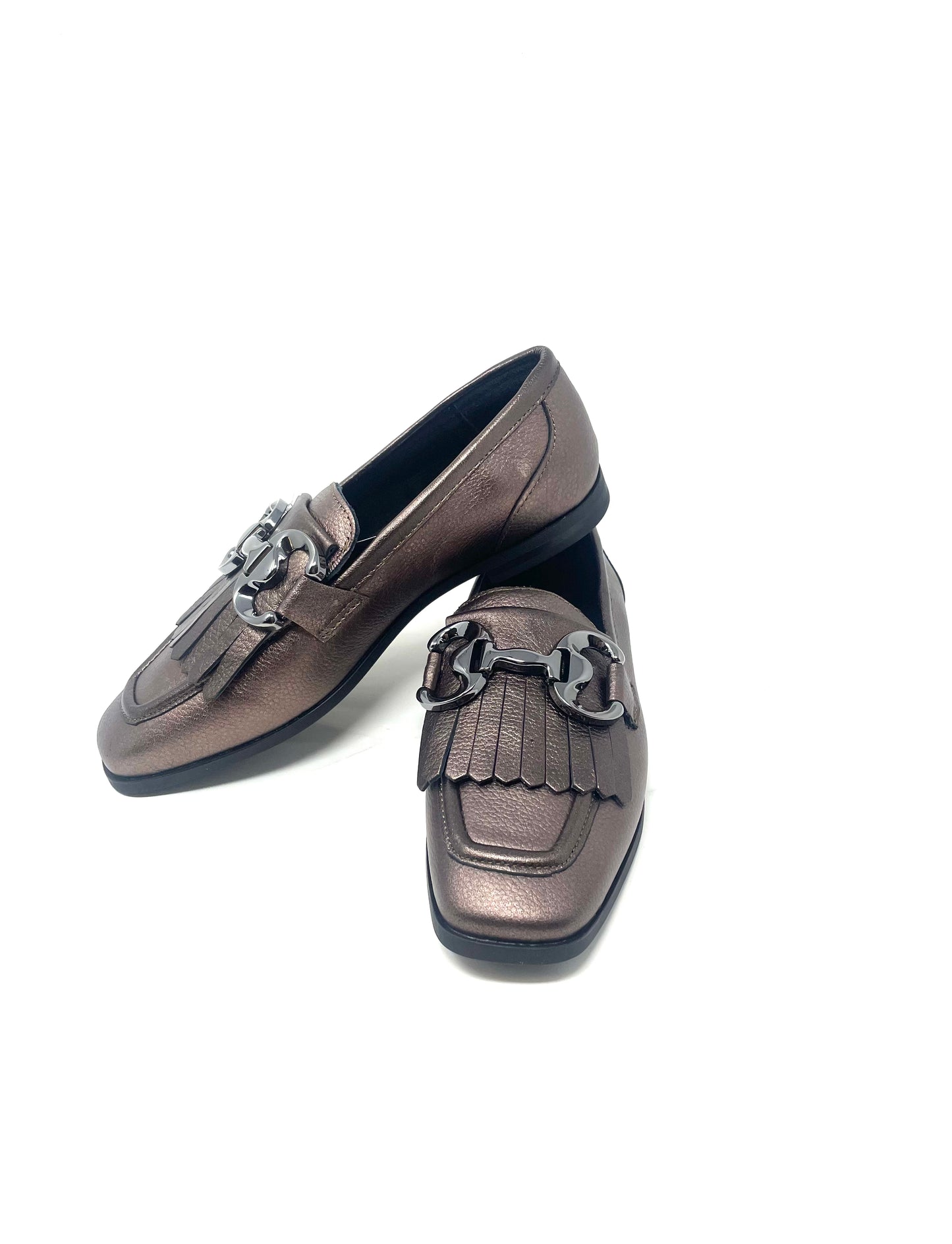 Alpe Metallic Loafers