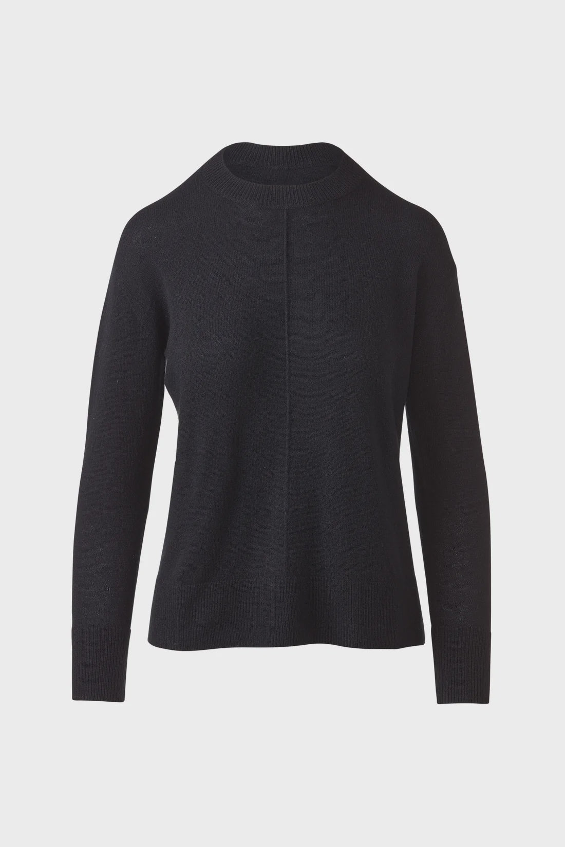 Kinross Black Crew Sweater LFSC6-296