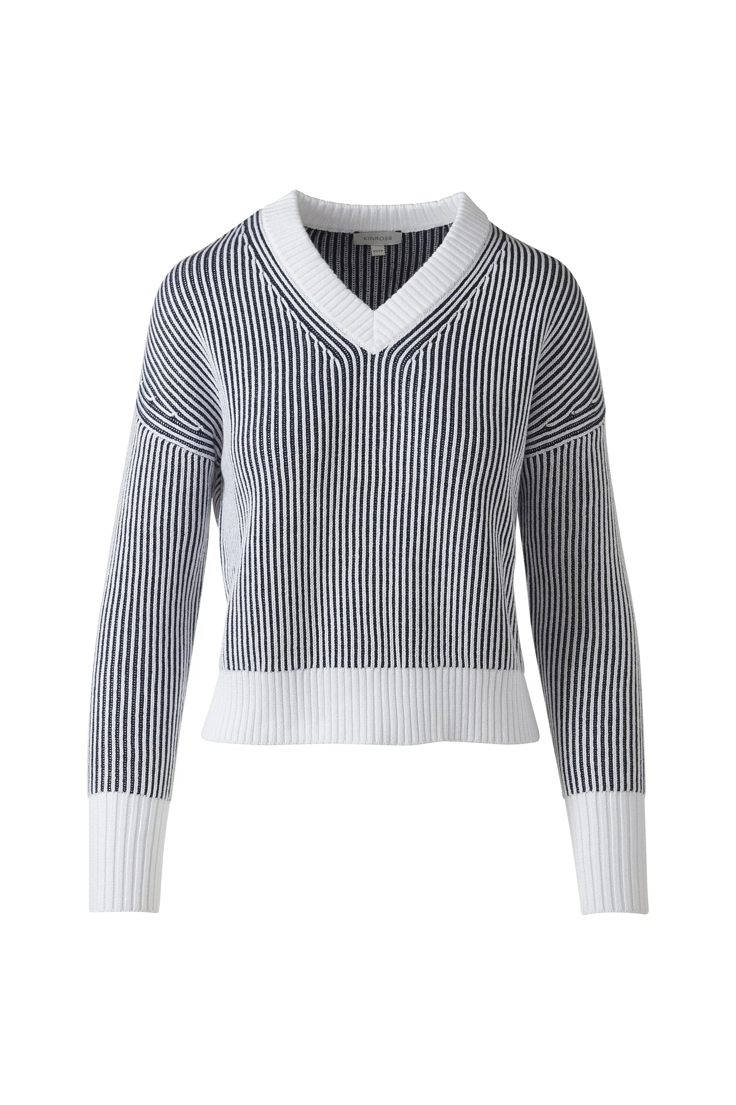 Kinross Plaited Rib Vee LRSG5-169