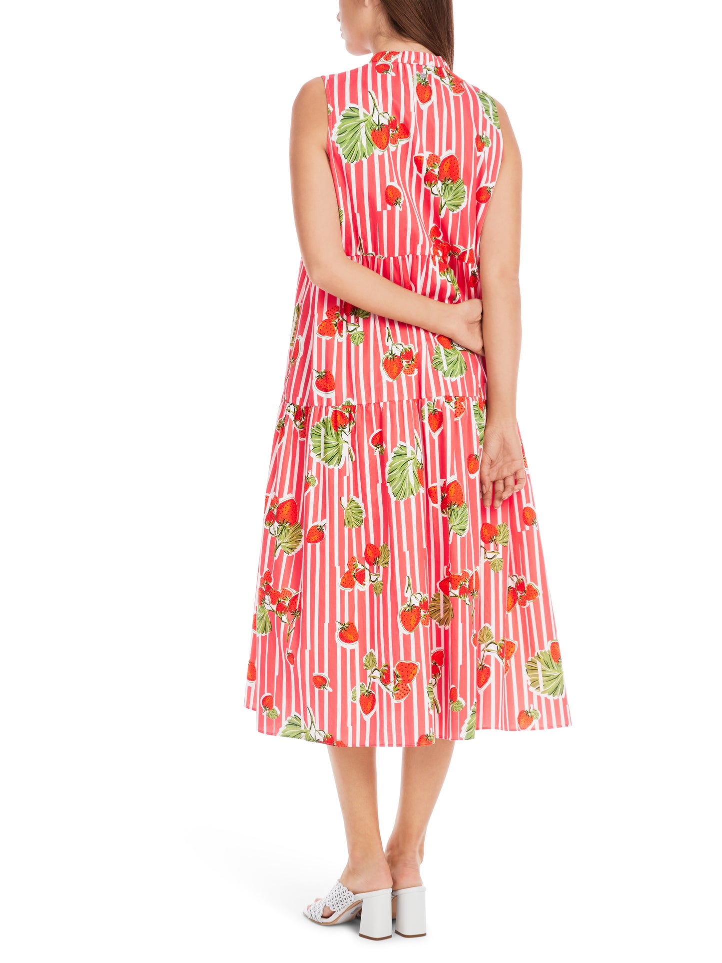 Marc Cain Additions Strawberry Print Dress YA2106W25