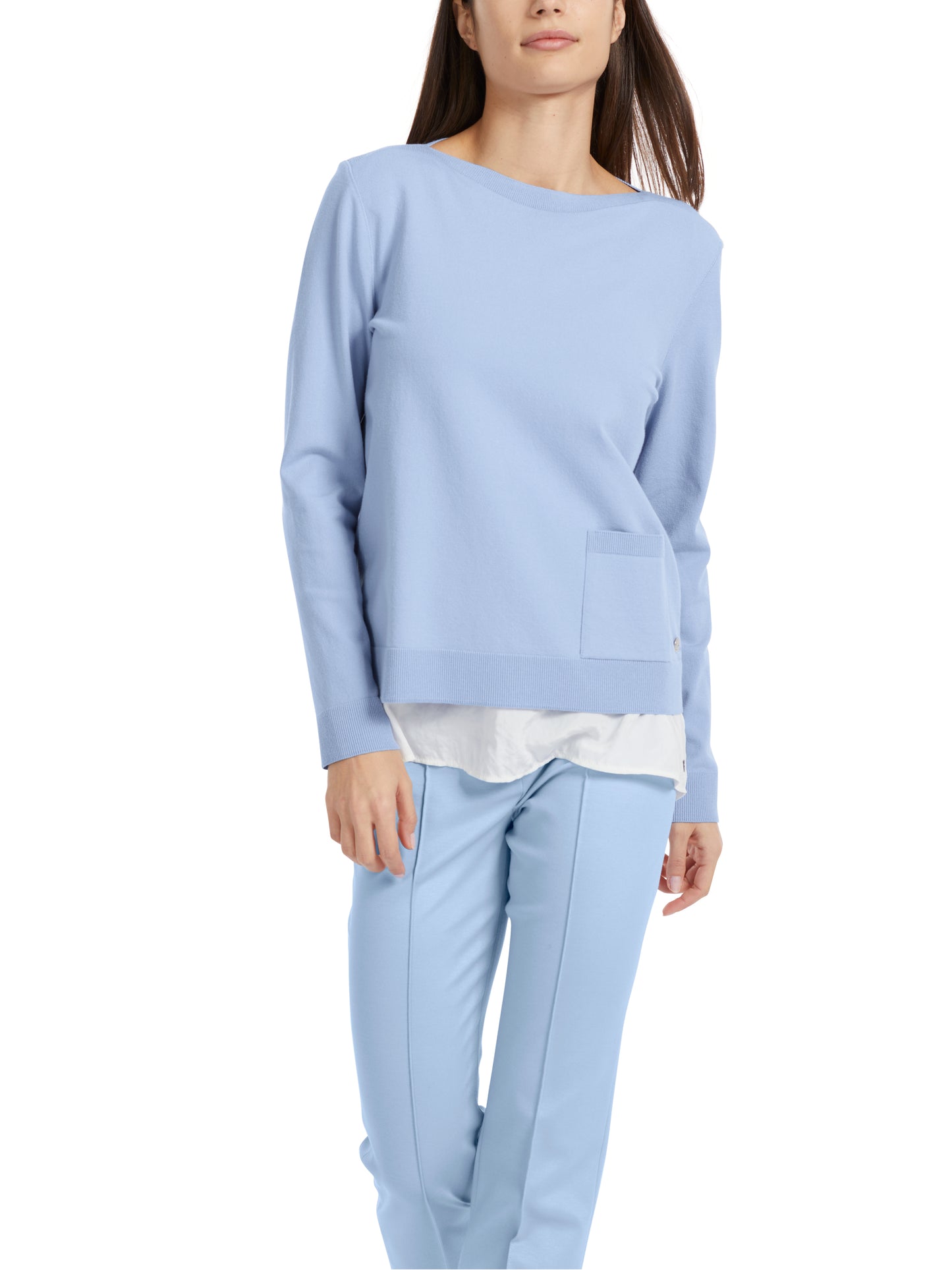 Marc Cain Additions Pale Blue Sweater