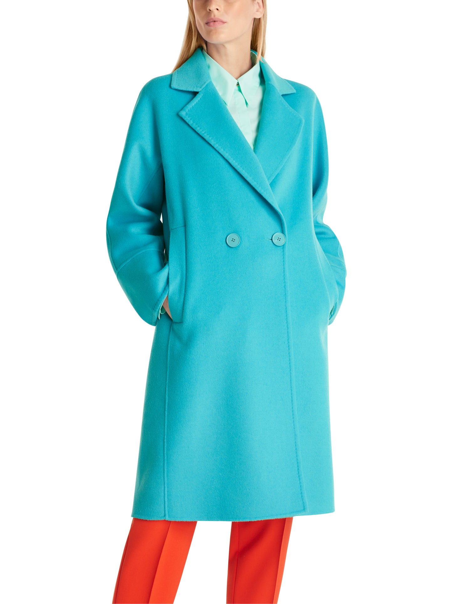 Marc Cain Collections Turquoise Coat