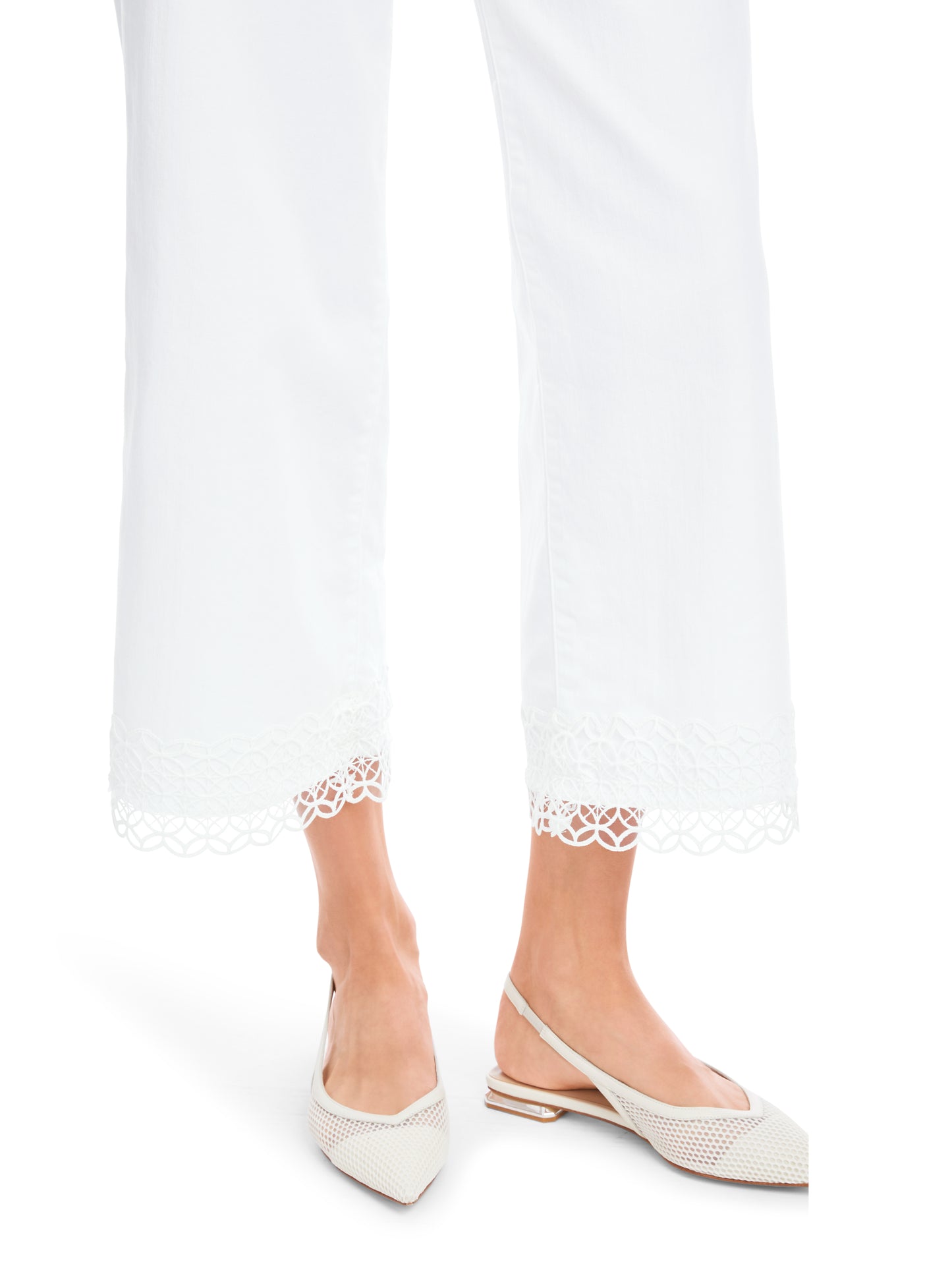 Marc Cain Collections Cutwork Hem Jeans YC8223D64