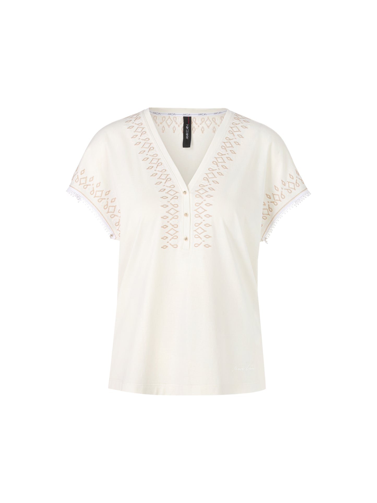 Marc Cain Collections Embroidered T-Shirt YC4860J69