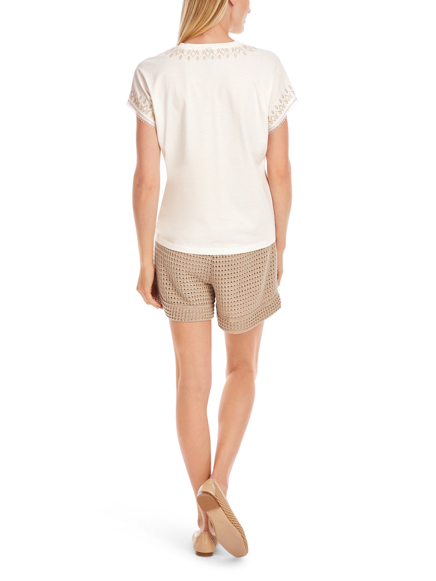 Marc Cain Collections Embroidered T-Shirt YC4860J69