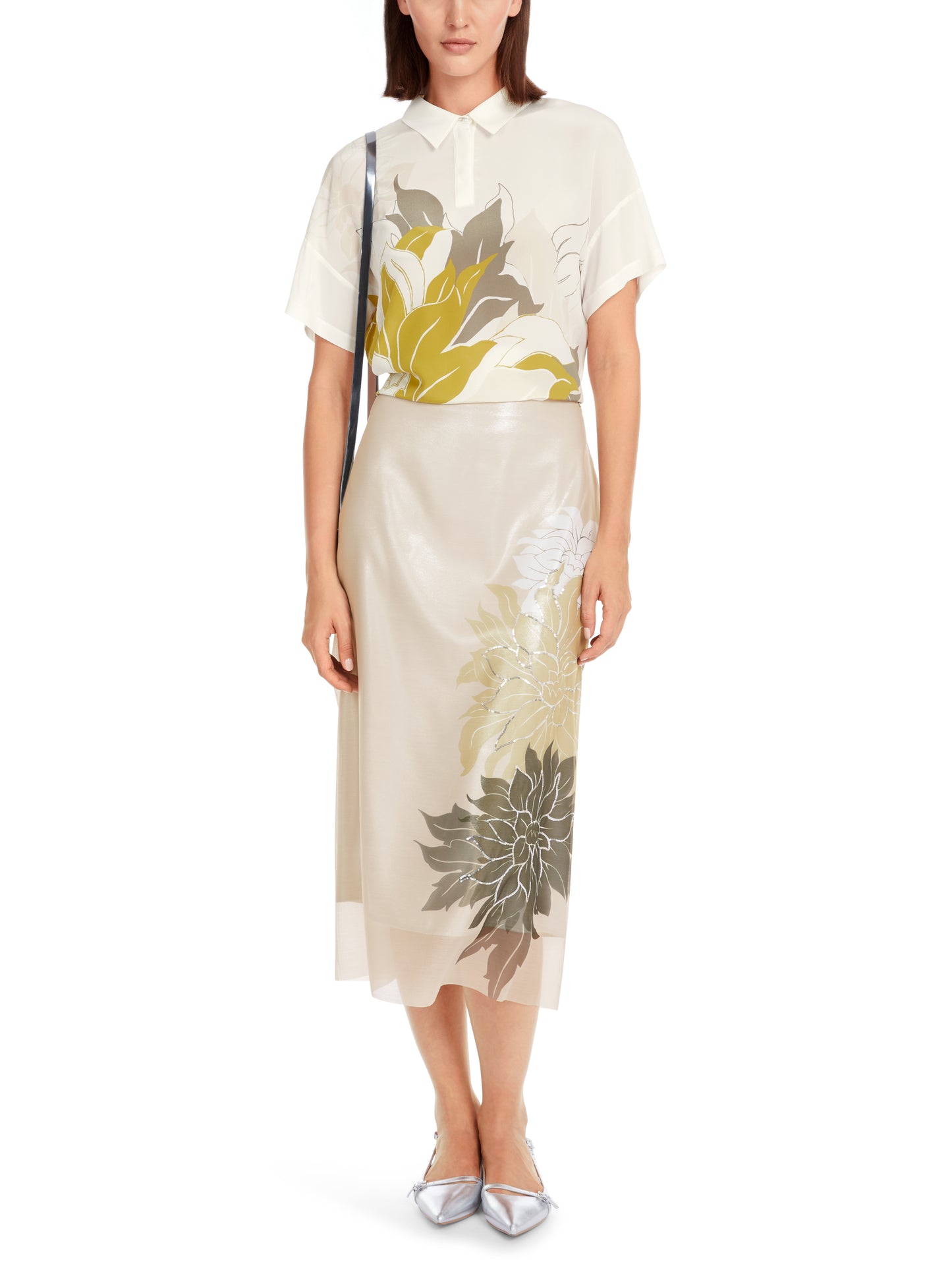 Marc Cain Collection Print Blouse YC5502J85