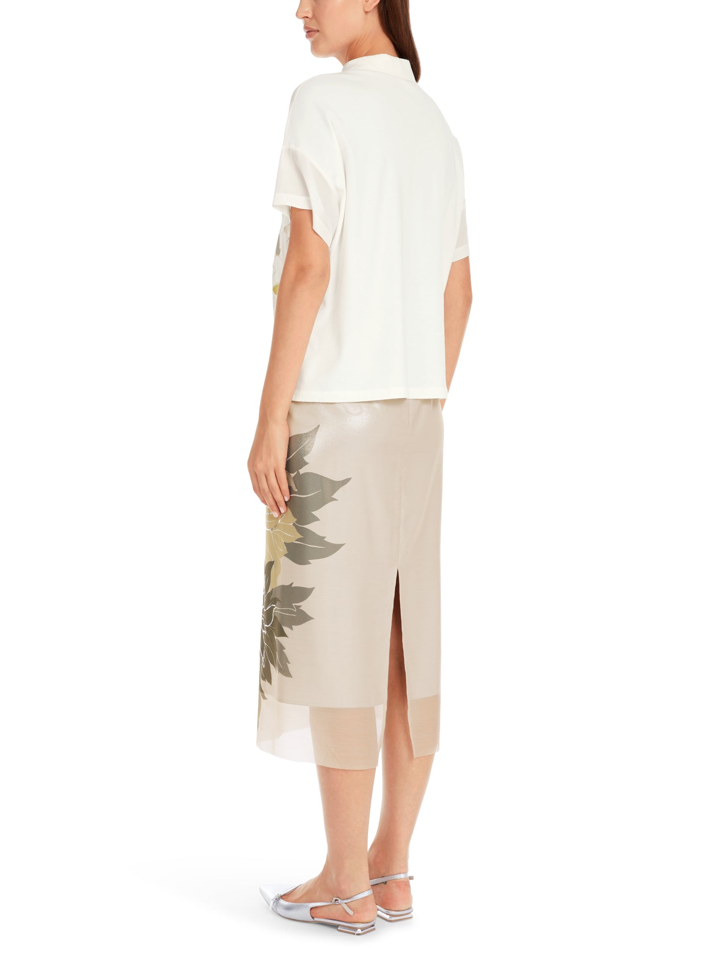 Marc Cain Collection Print Blouse YC5502J85