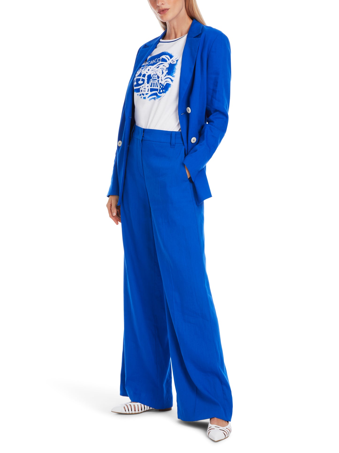 Marc Cain Collections Royal Blue Trousers YC8160W70