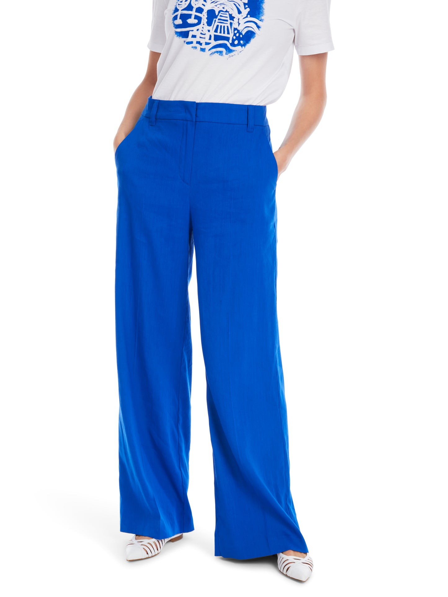 Marc Cain Collections Royal Blue Trousers YC8160W70