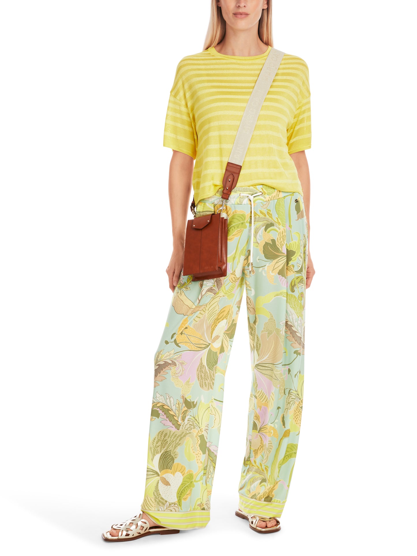 Marc Cain Collections Print Trousers YC8156J38