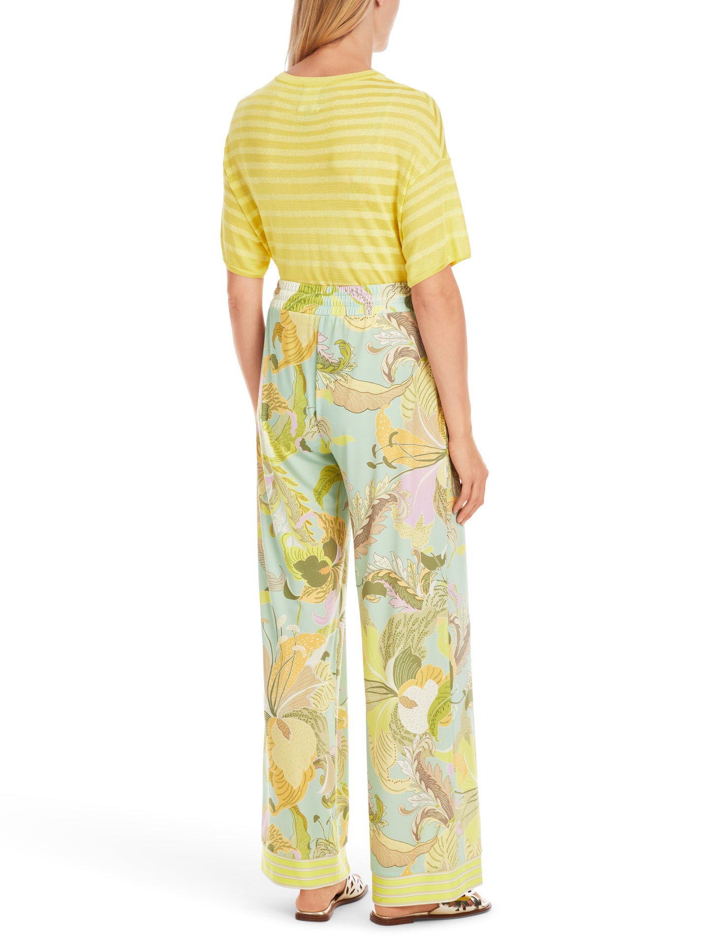 Marc Cain Collections Print Trousers YC8156J38
