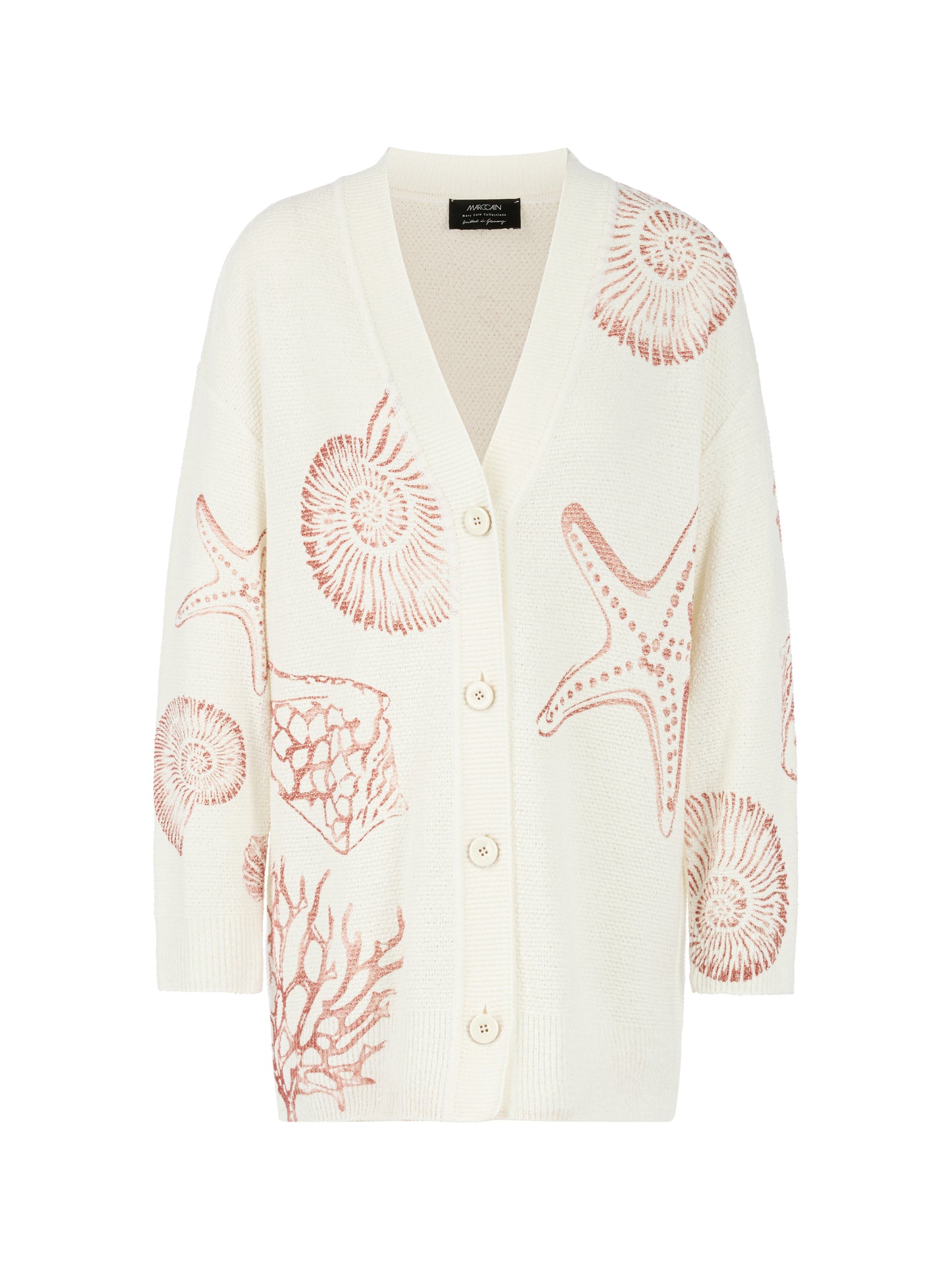 Marc Cain Shell Print Cardigan AC3918M41