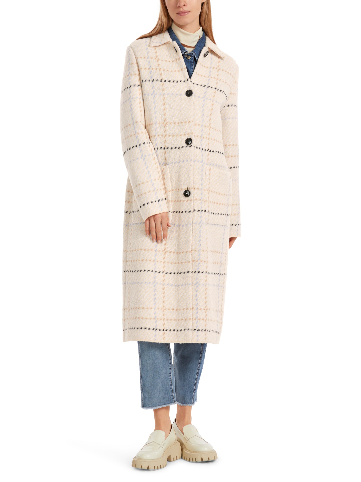 Marc Cain Collections Long Knitted Coat