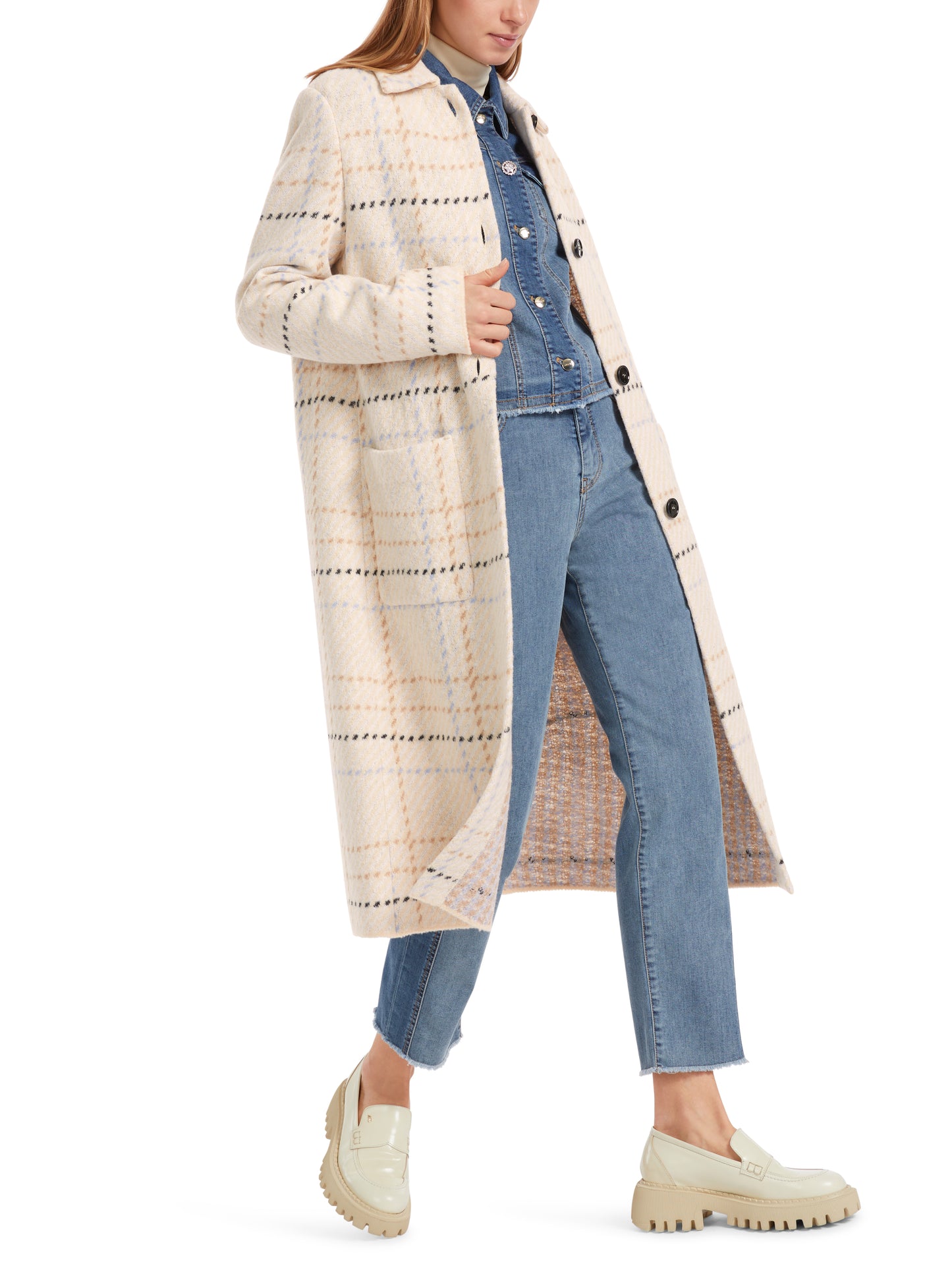 Marc Cain Collections Long Knitted Coat