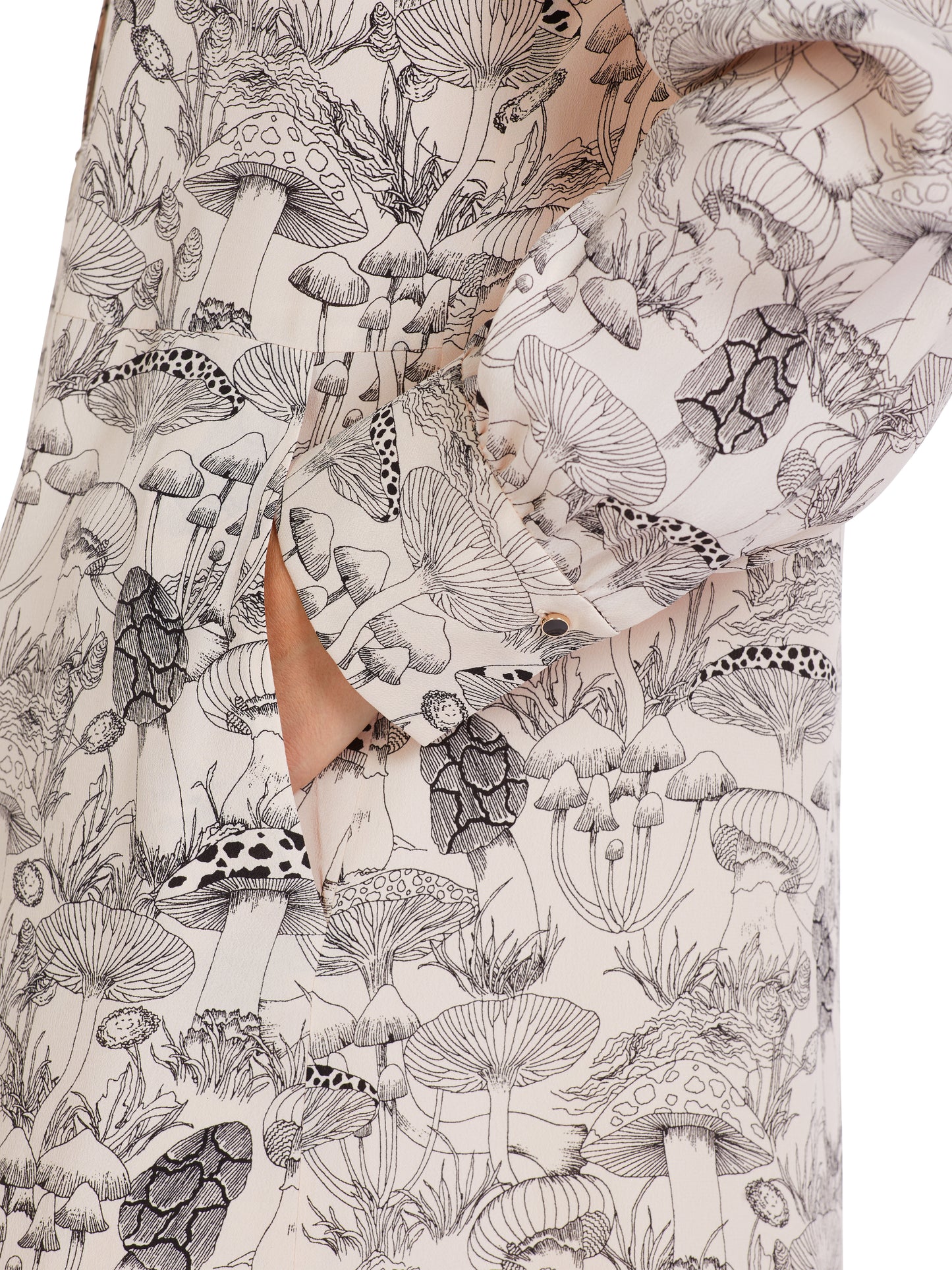 Marc Cain Collections Mushroom Print Dress