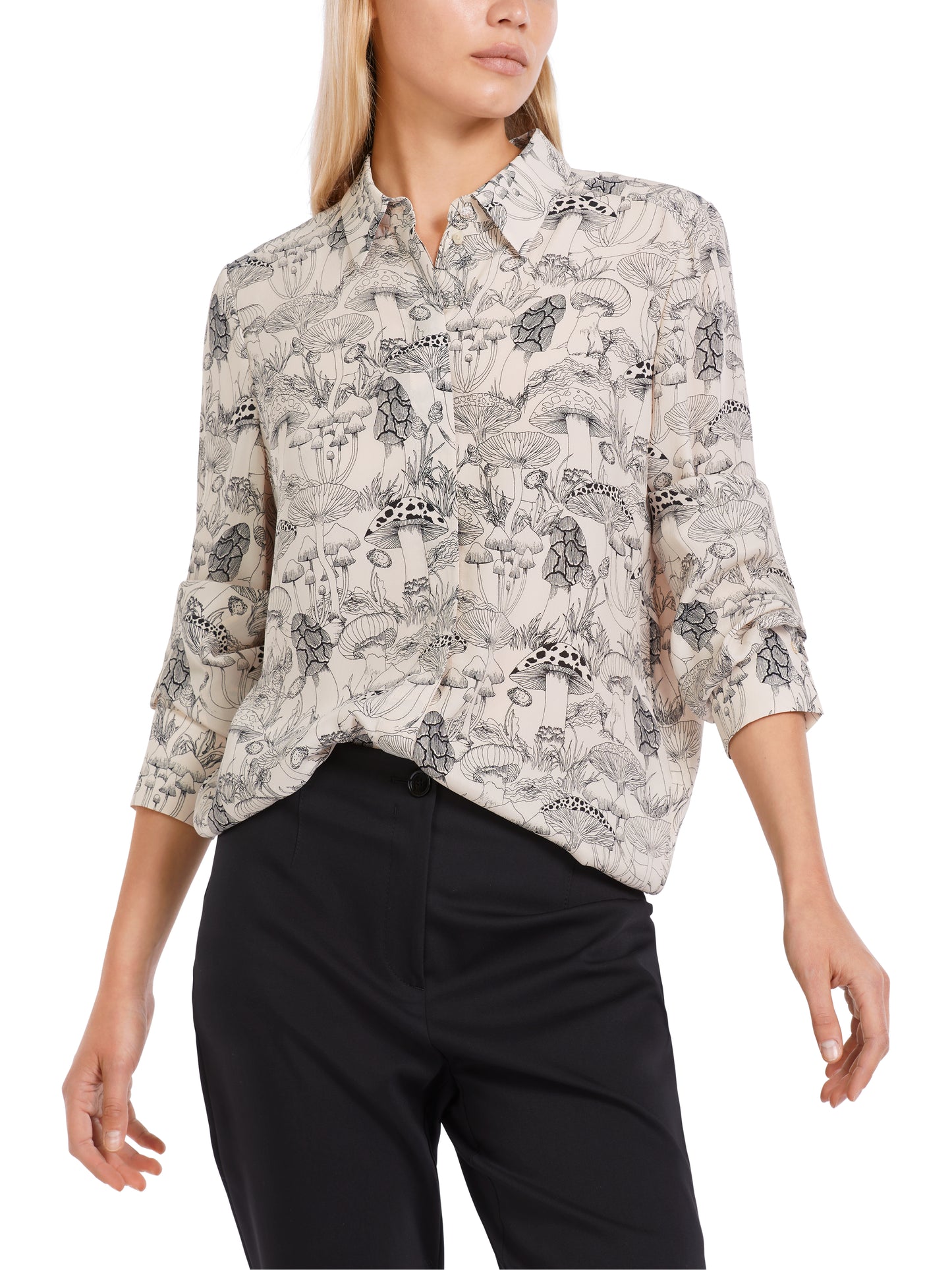 Marc Cain Collections Mushroom Print Blouse