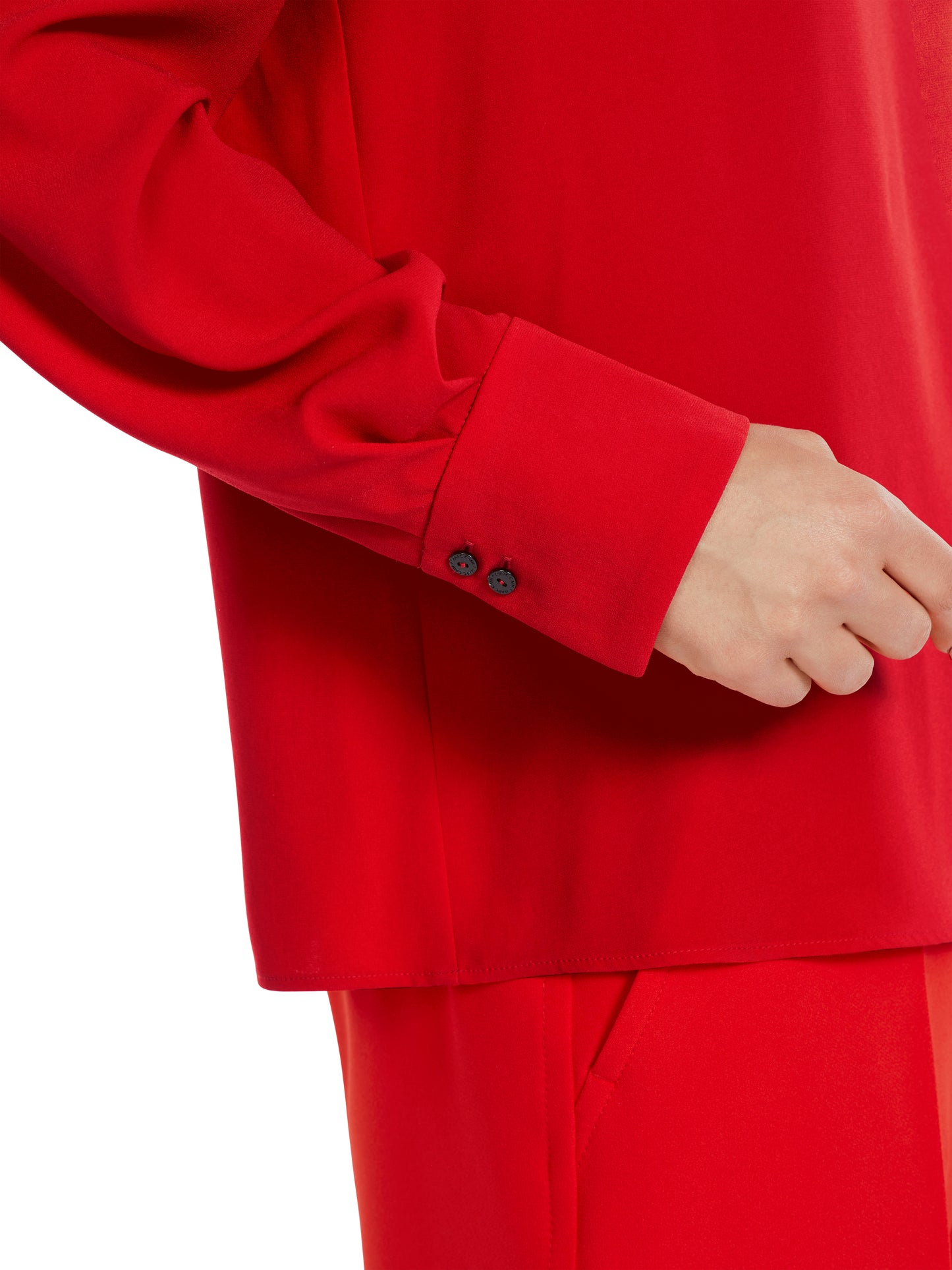 Marc Cain Collections Fire Red Blouse