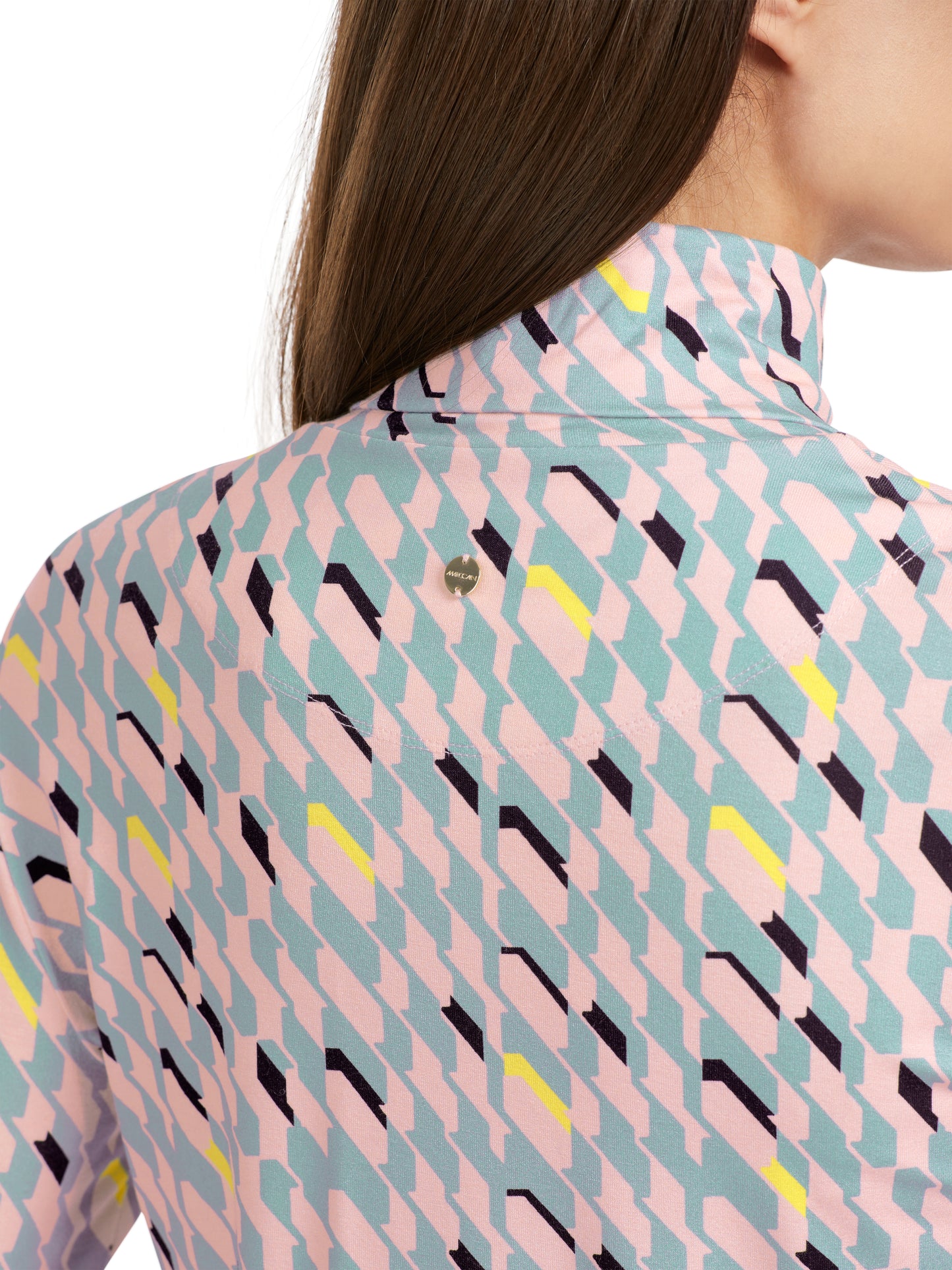Marc Cain Collections Geometric High Neck Top
