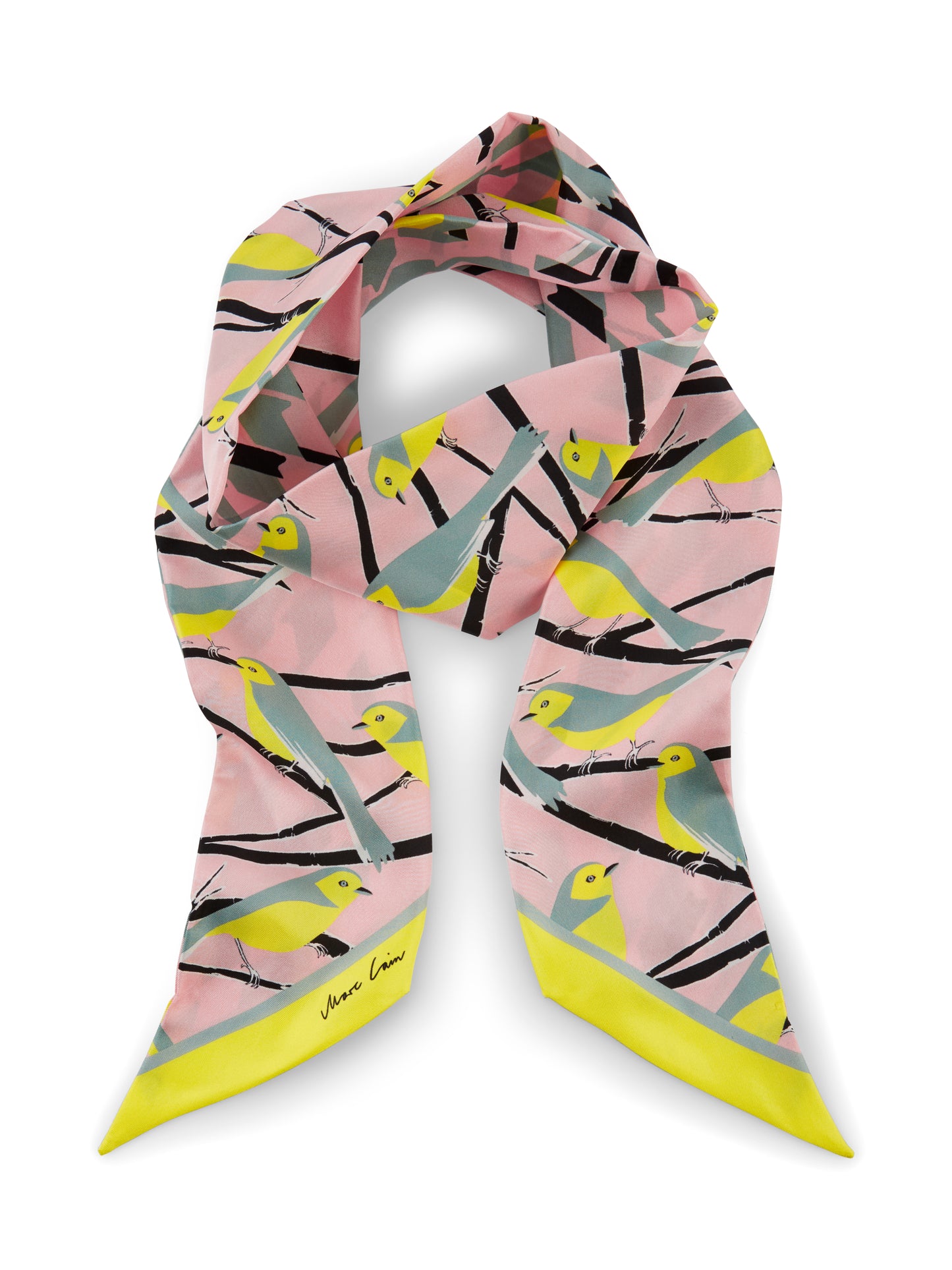 Marc Cain Collections Bird Print Scarf