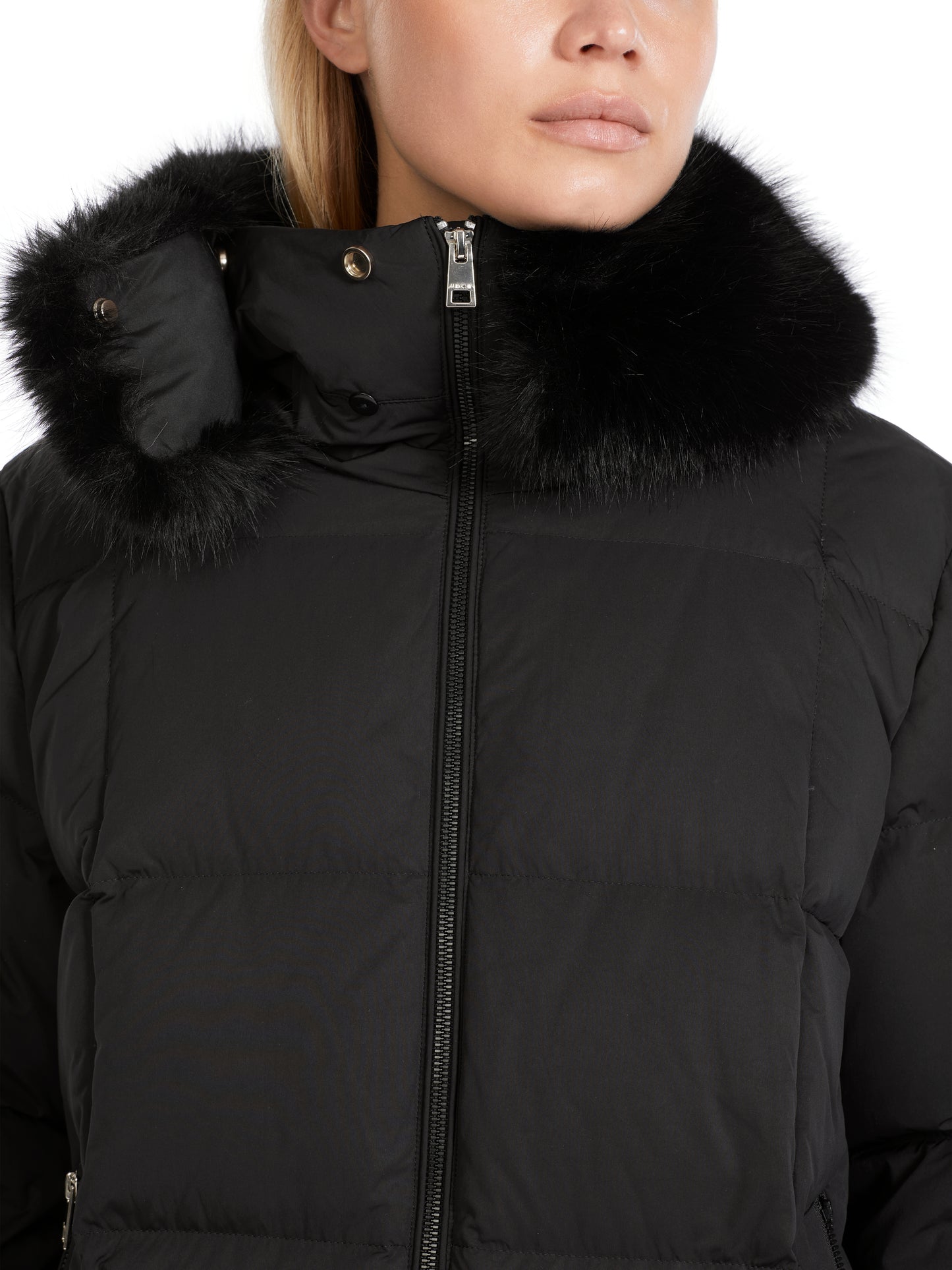 Marc Cain Collections Padded Black Parka
