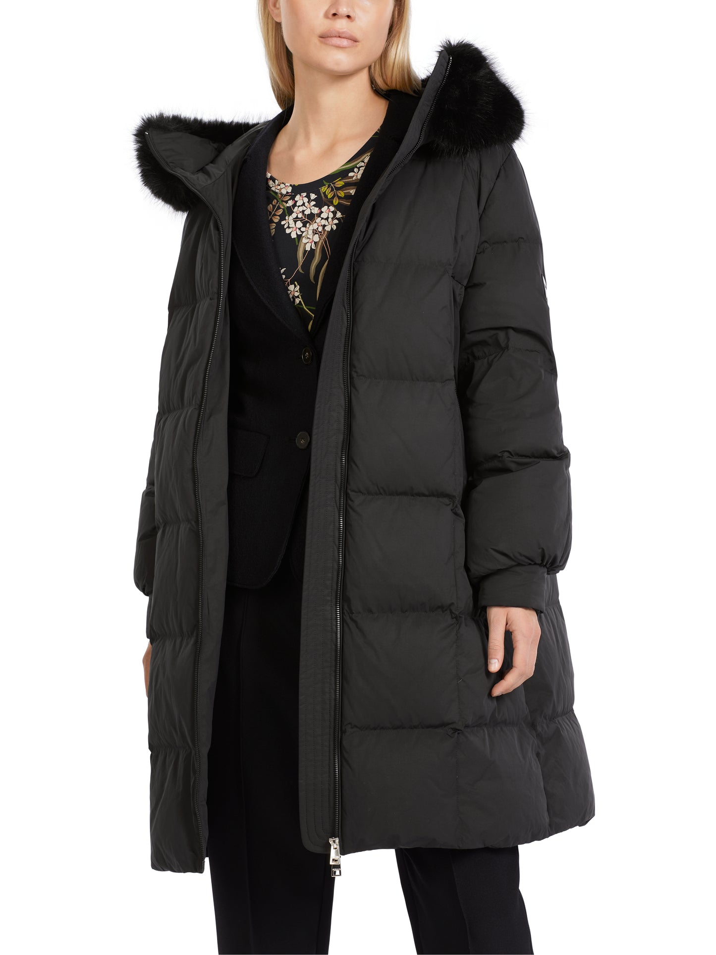 Marc Cain Collections Padded Black Parka