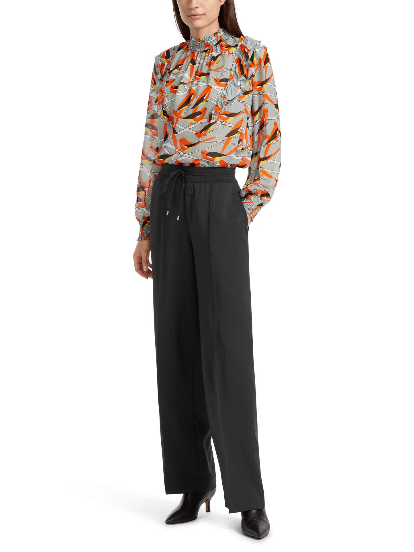 Marc Cain Collections Wide Leg Trousers