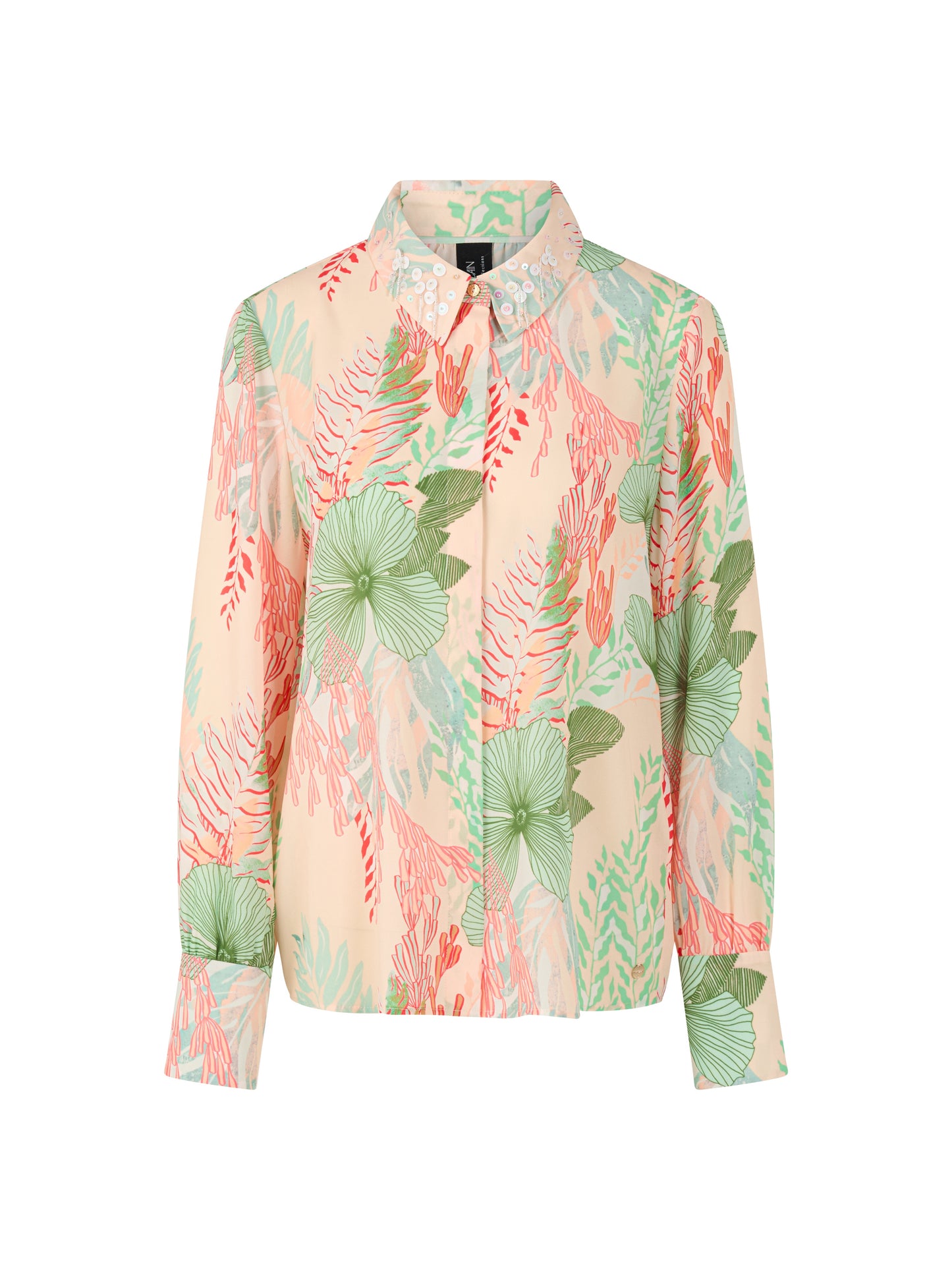 Marc Cain Floral Print Blouse ZC5116W06