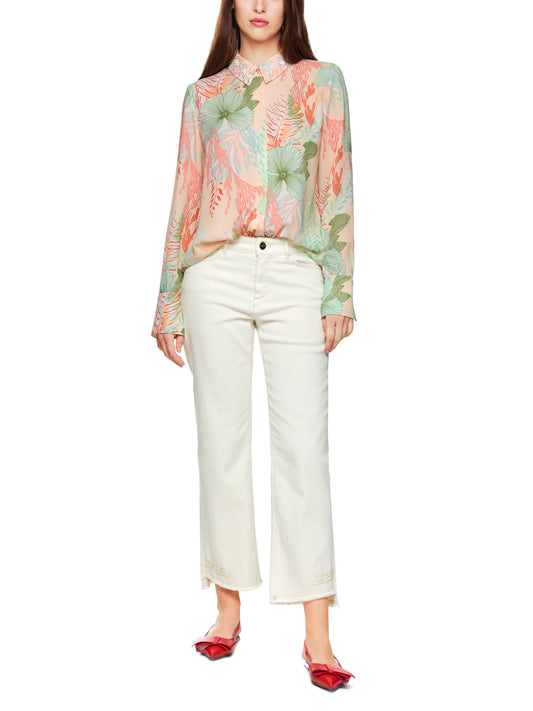 Marc Cain Floral Print Blouse ZC5116W06