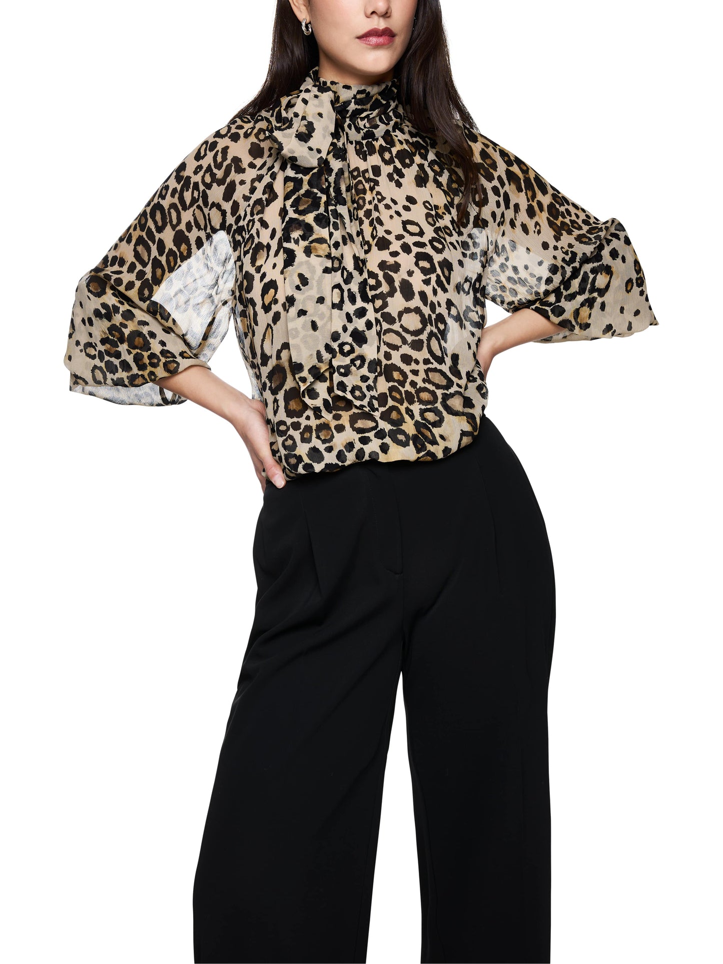 Marc Cain Animal Blouse ZC5113W27