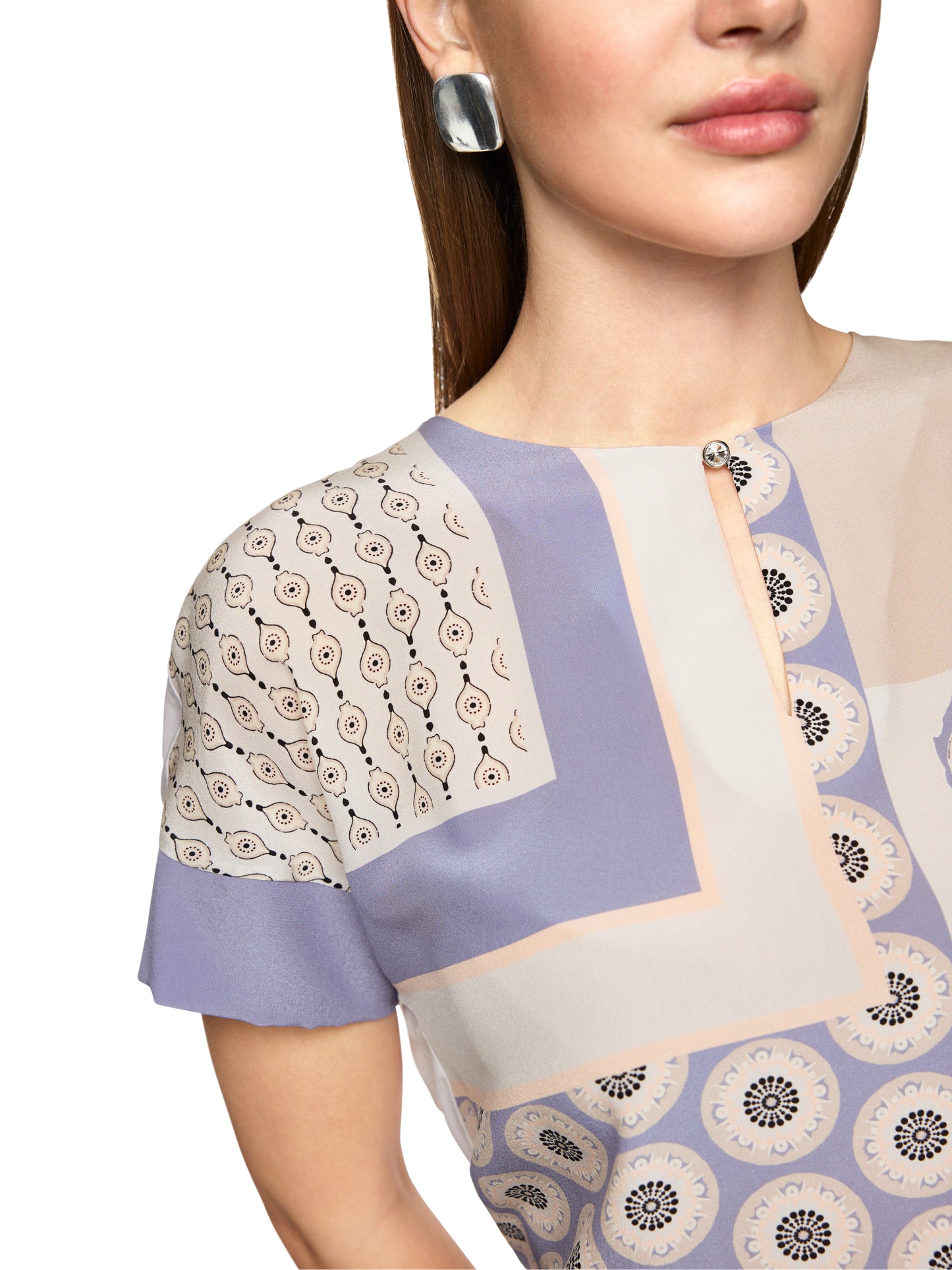 Marc Cain Print T-Shirt ZC5502J56