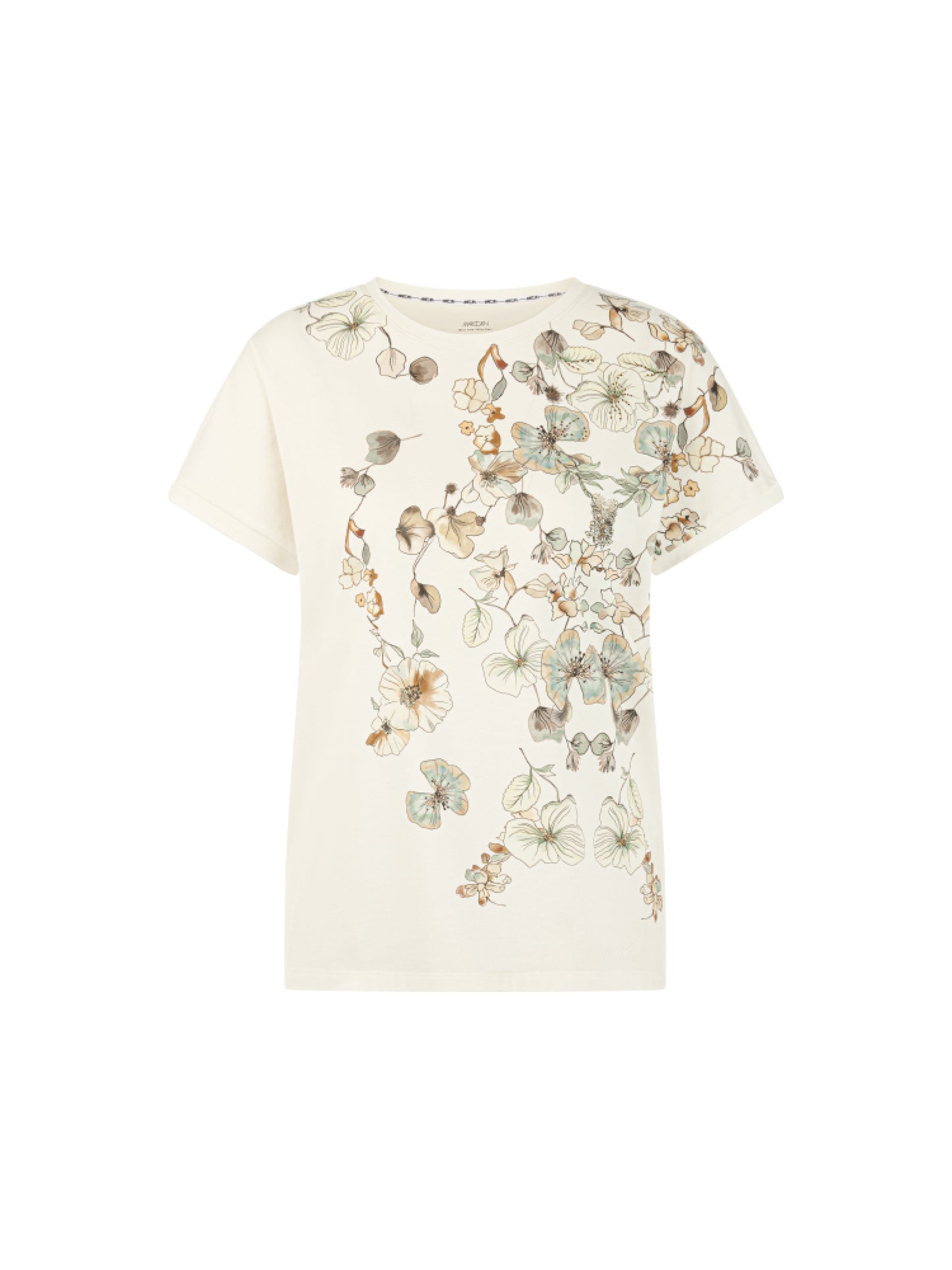 Marc Cain Floral Print T-Shirt BC4827J68