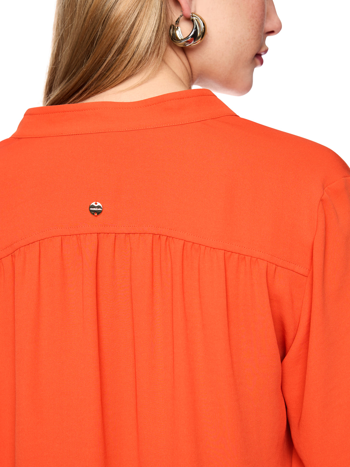 Marc Cain Orange Blouse BC5125W90