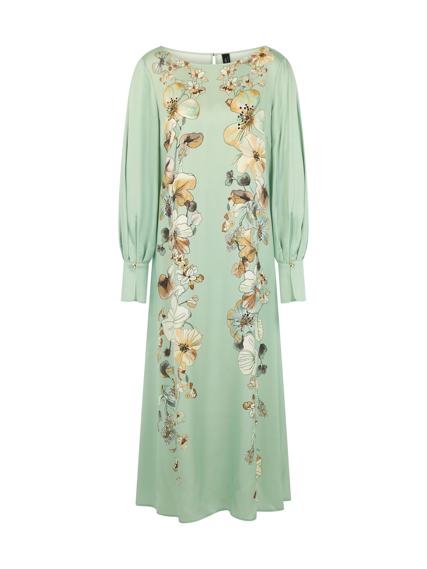 Marc Cain Floral Print Dress BC2104W53