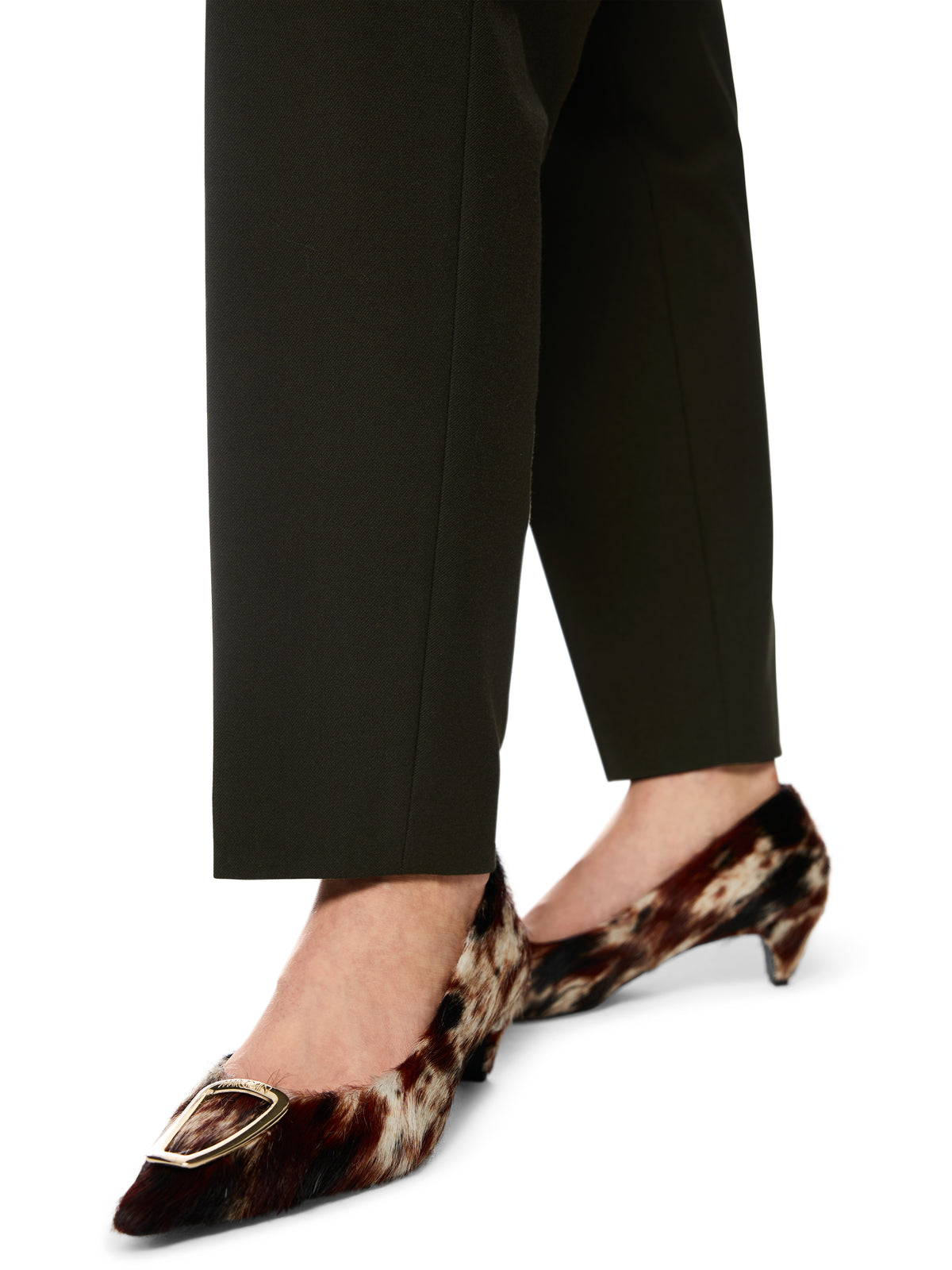 Marc Cain Khaki Trousers BC8156W29