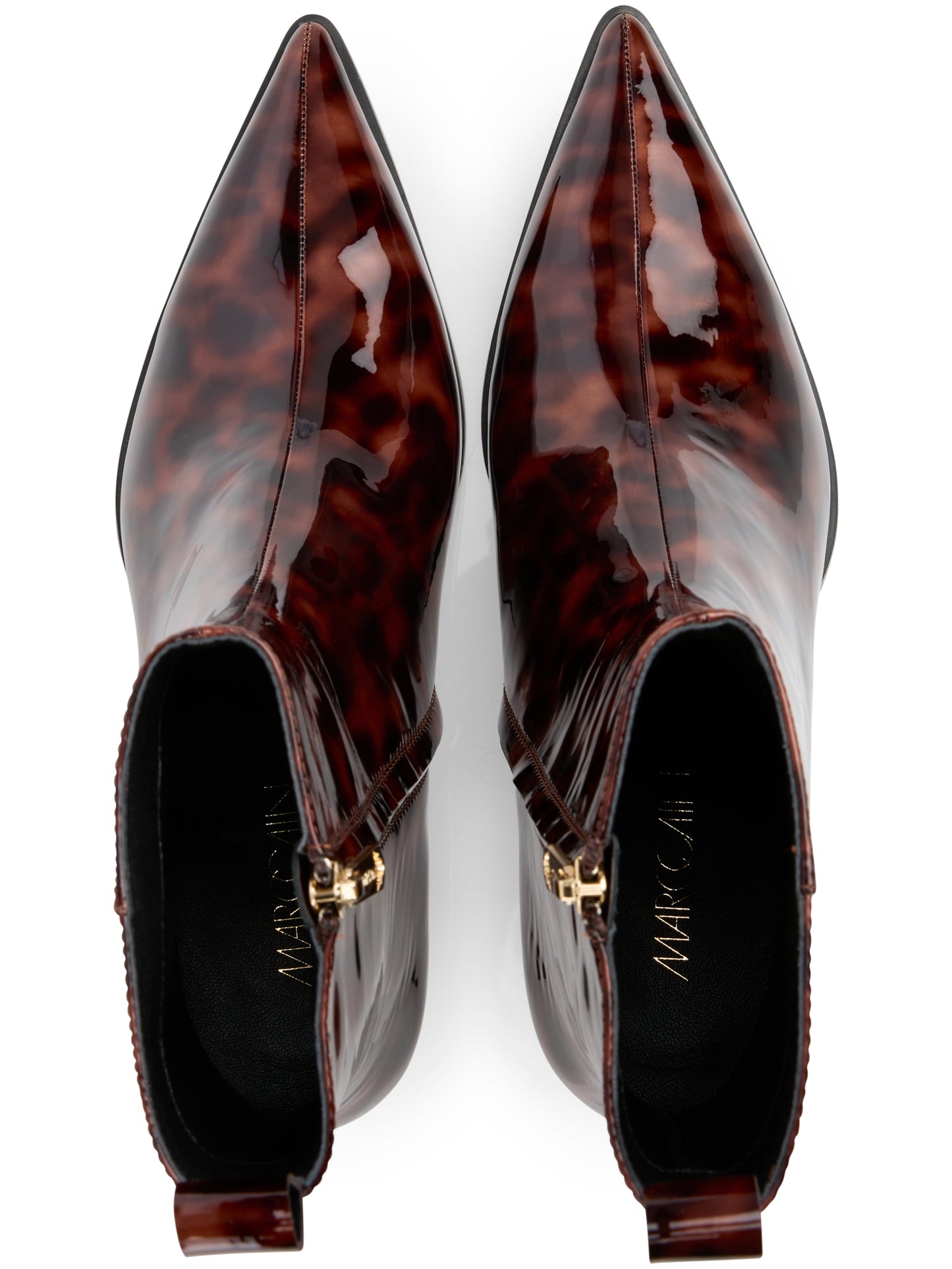 Marc Cain Print Patent Boots BCSB01L11