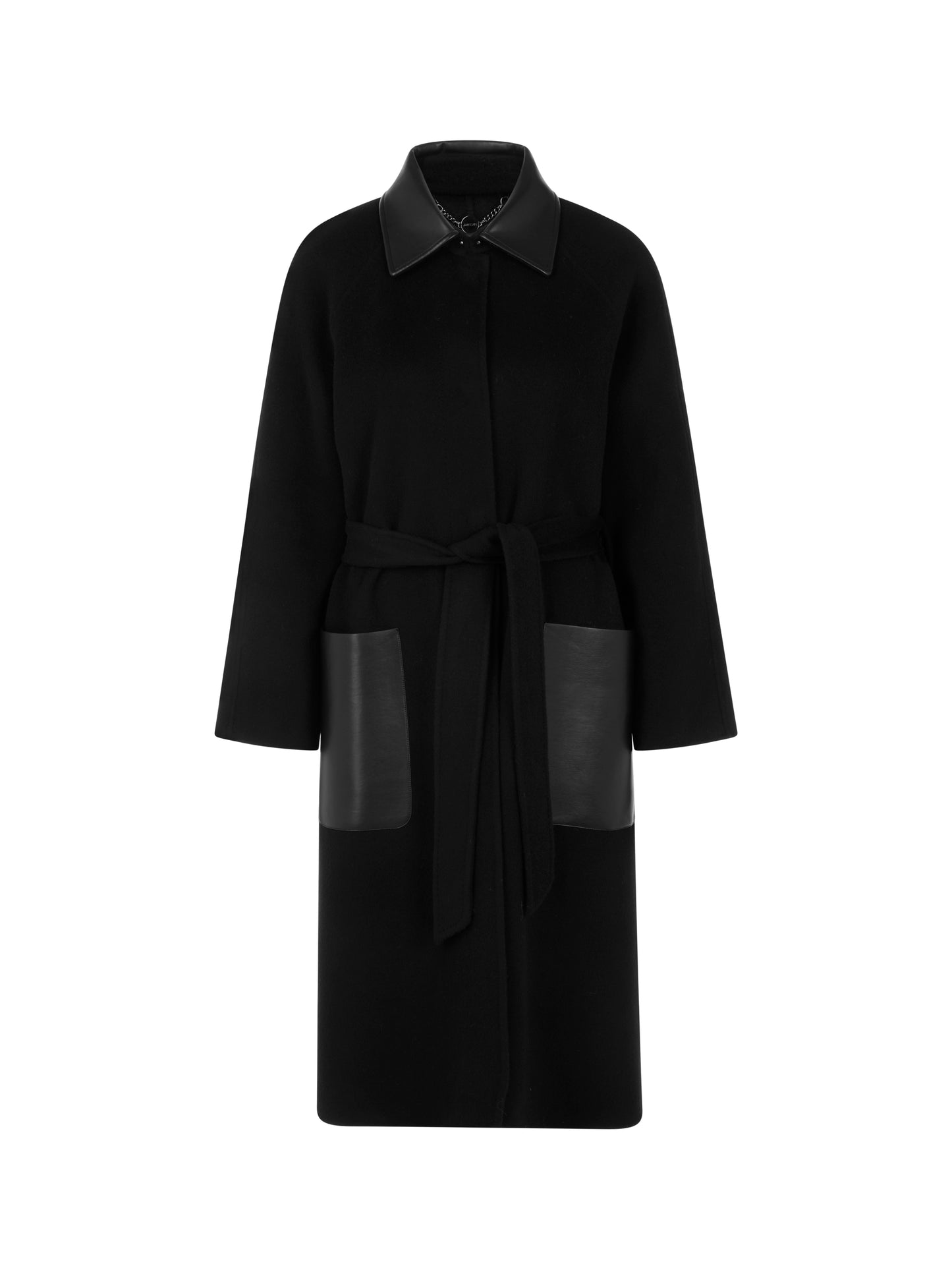 Marc Cain Black Coat BC1106W33