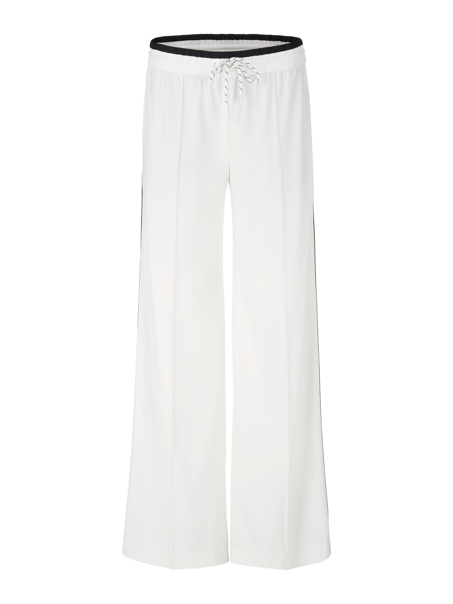Marc Cain Sport White Side Stripe Trousers YS8141J40