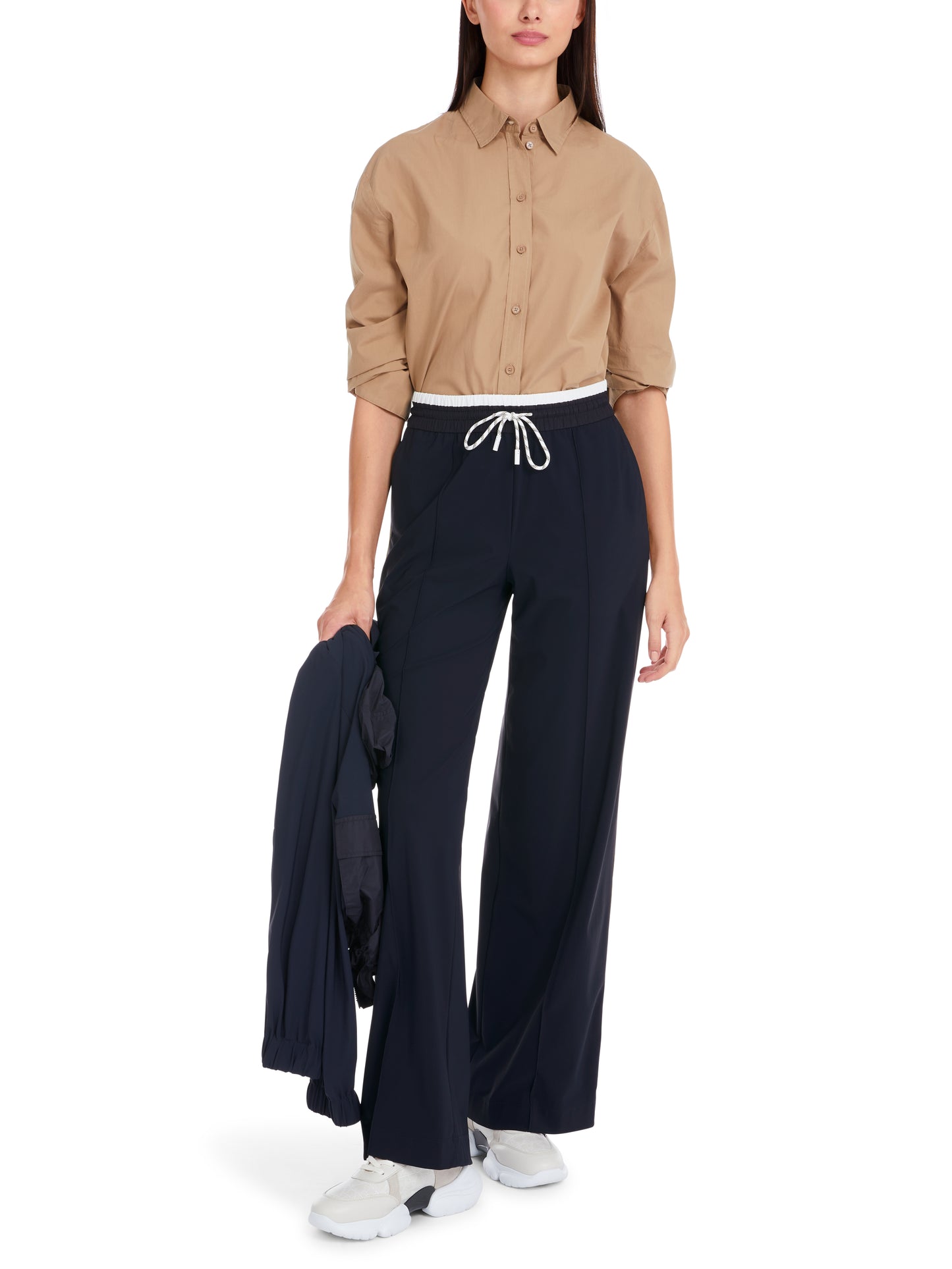 Marc Cain Sport Pull on Side Stripe Trousers YS8141J40