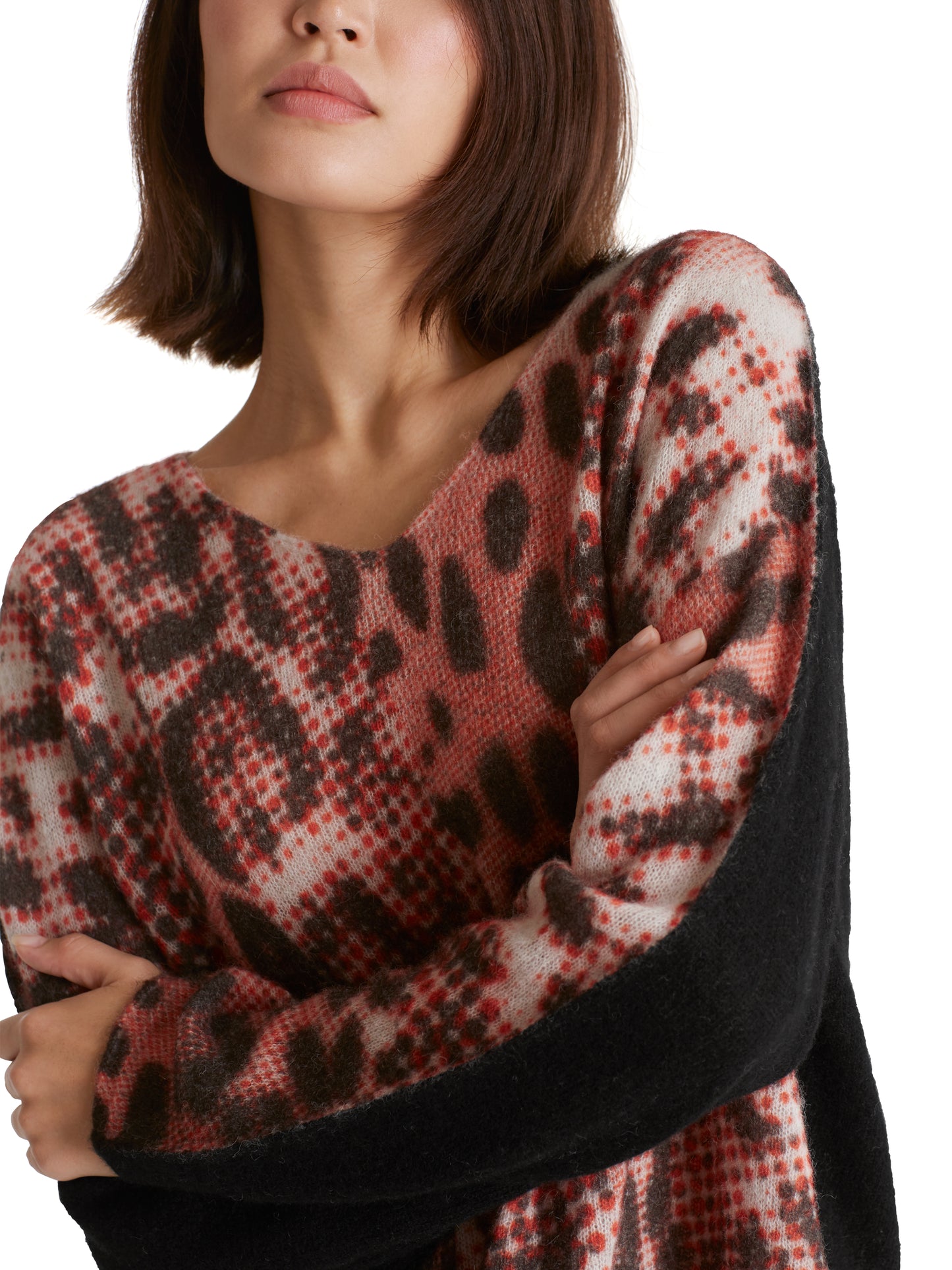 Marc Cain Sports Animal Print Sweater