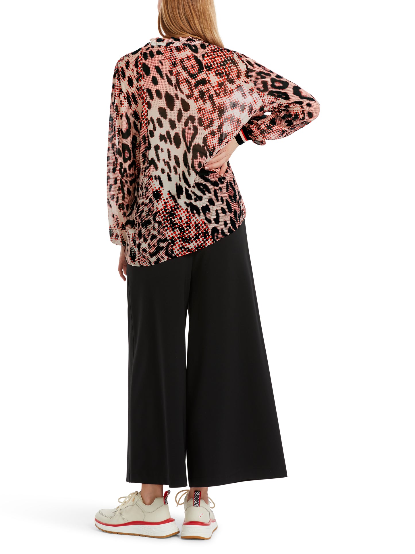 Marc Cain Sports Animal Print Blouse