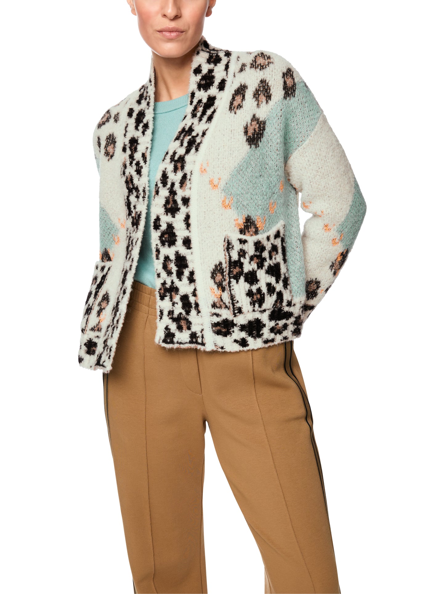 Marc Cain Sports Print Cardigan ZS3916M31