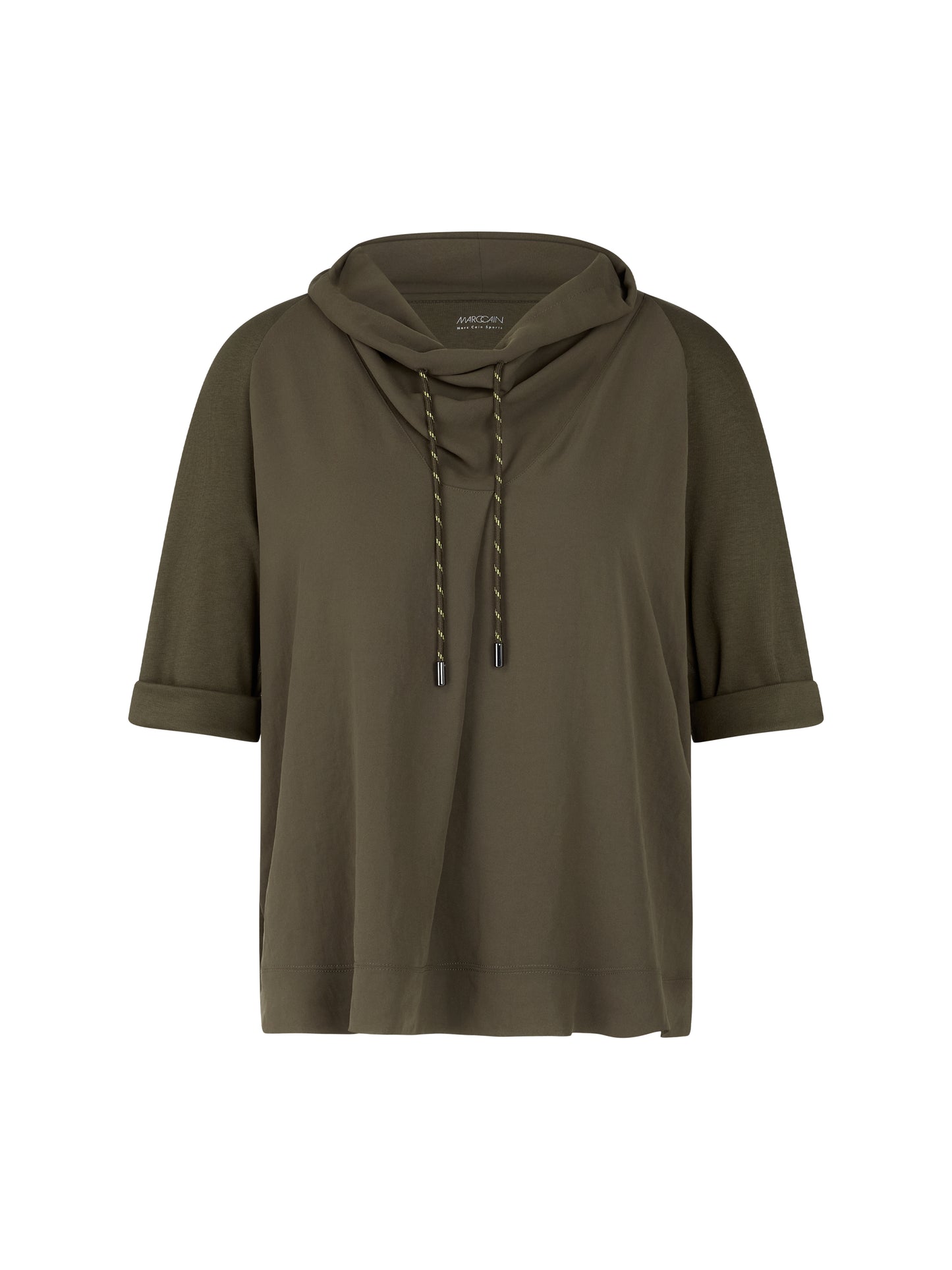 Marc Cain Sports Khaki Tunic Top ZS5502J57