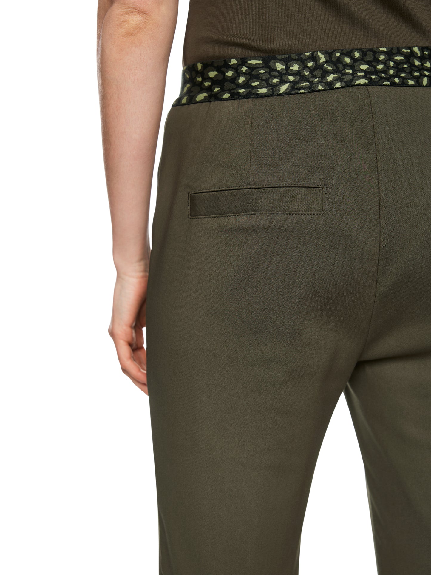 Marc Cain Sports Khaki Tapered Trouser ZS8112W08