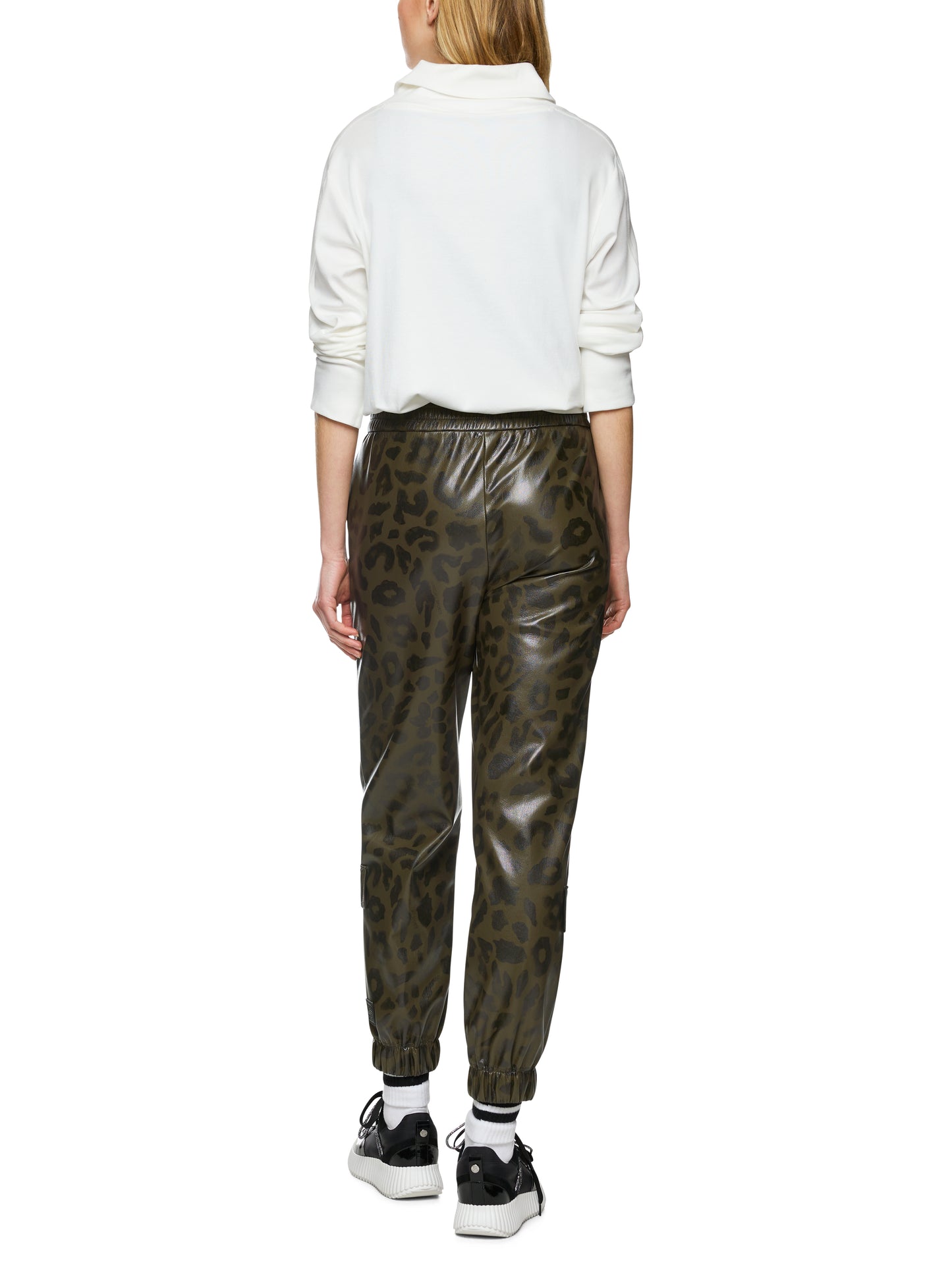 Marc Cain Sports Khaki Trousers ZS8124J13